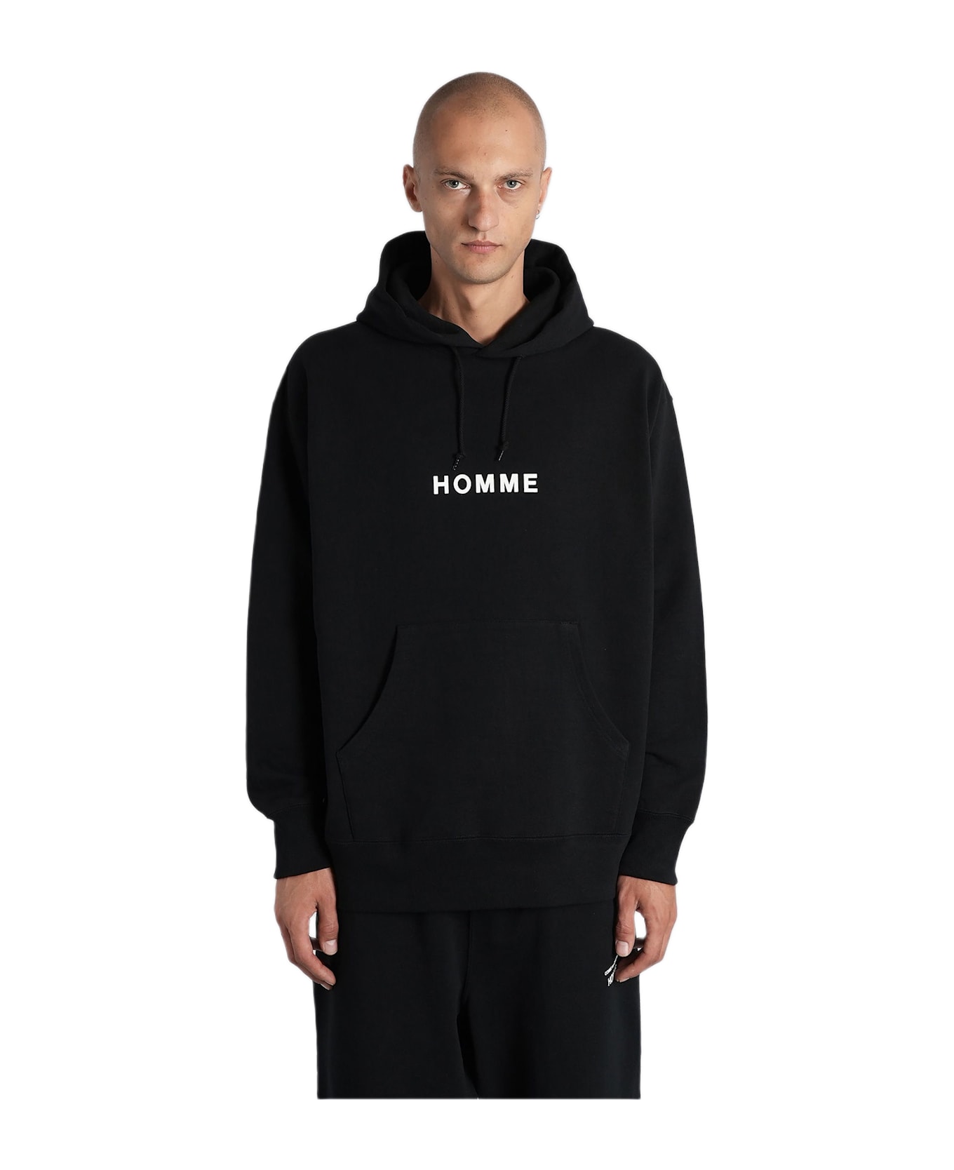 Comme des Garçons Homme Sweatshirt In Black Cotton - black