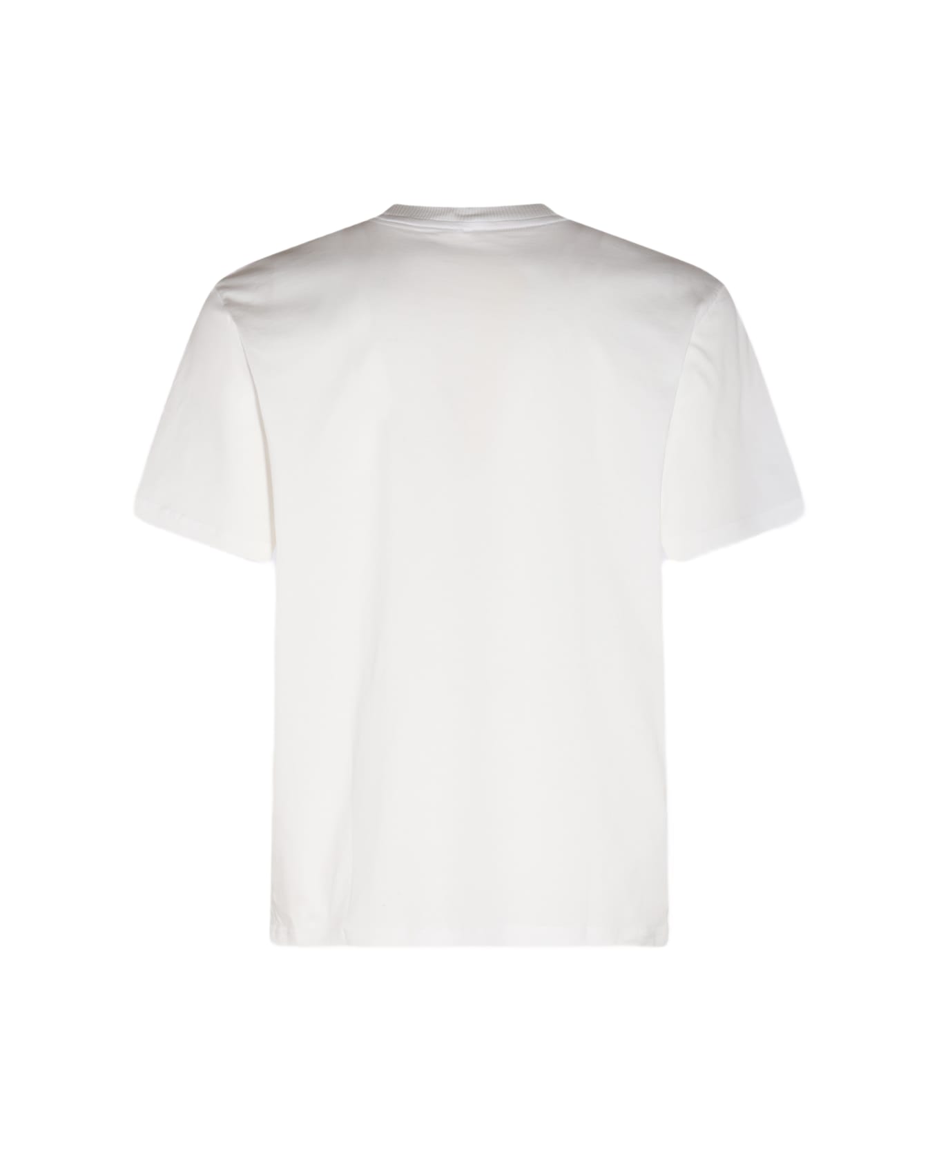 Sunnei White And Yellow Cotton T-shirt - WHITE PPT シャツ