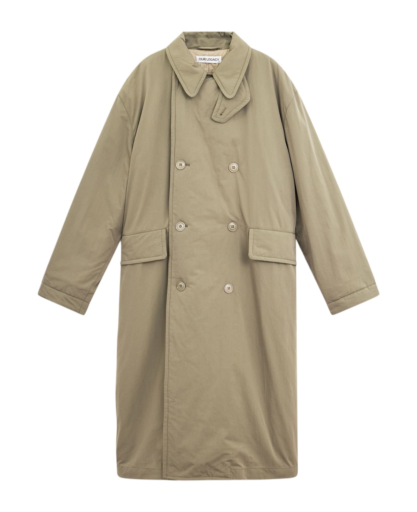 Our Legacy Duvet Trench Coat - khaki