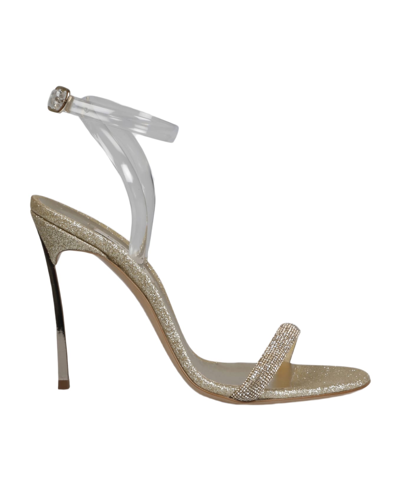 Casadei Hollywood Blade Sandals - Argento