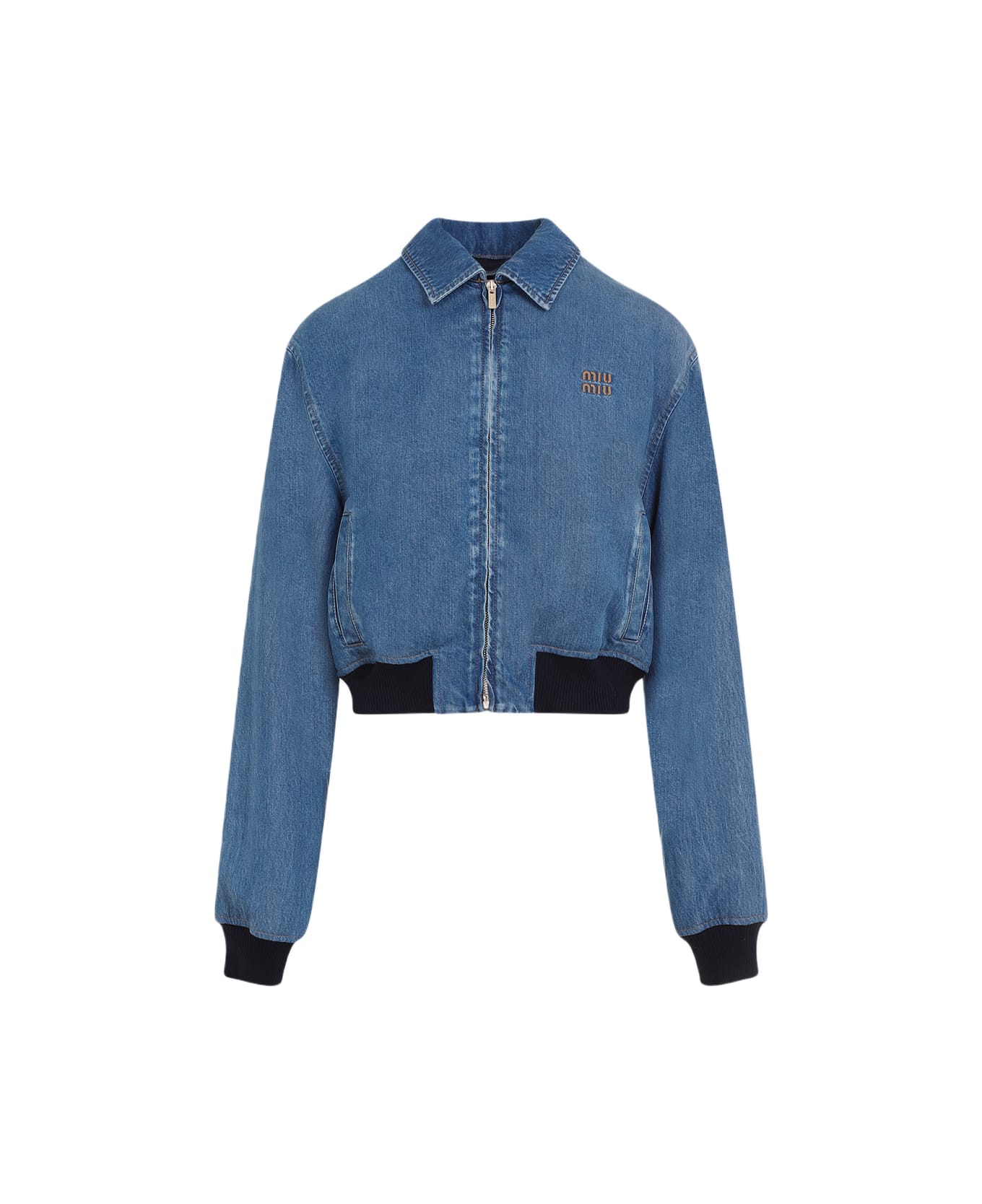 Miu Miu Denim Jacket - BLEU