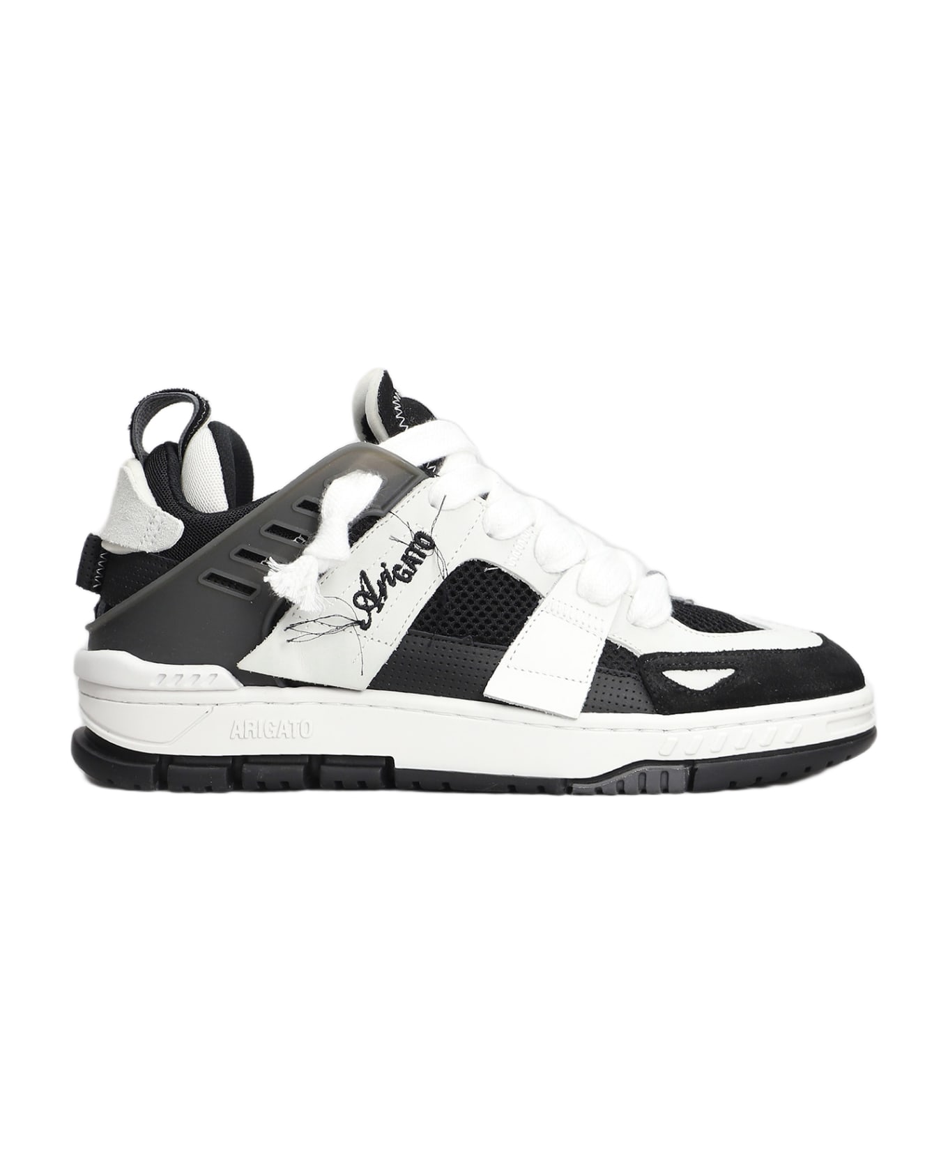 Axel Arigato Area Patchwork Sneakers - black