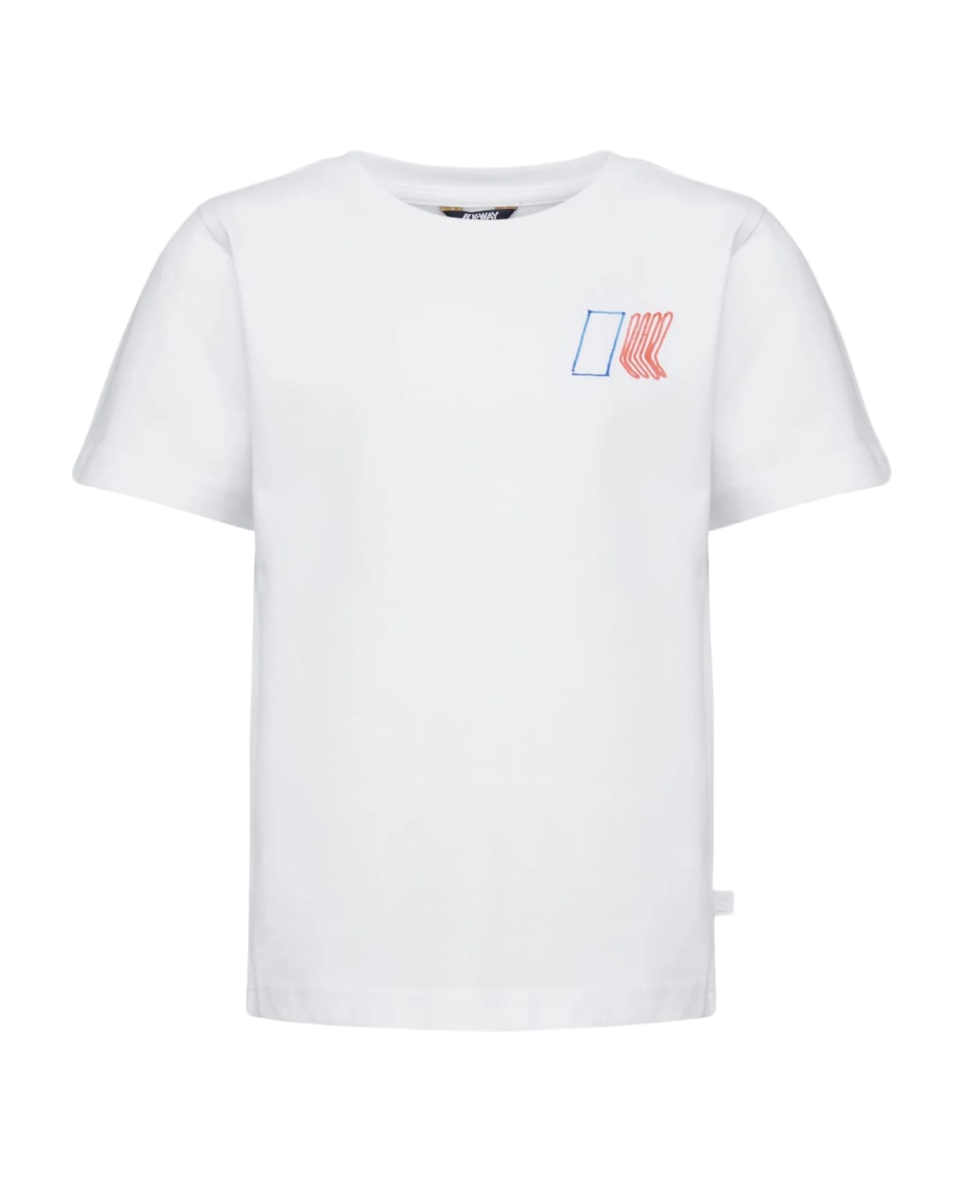K-Way Half Sleeve T-shirt - White