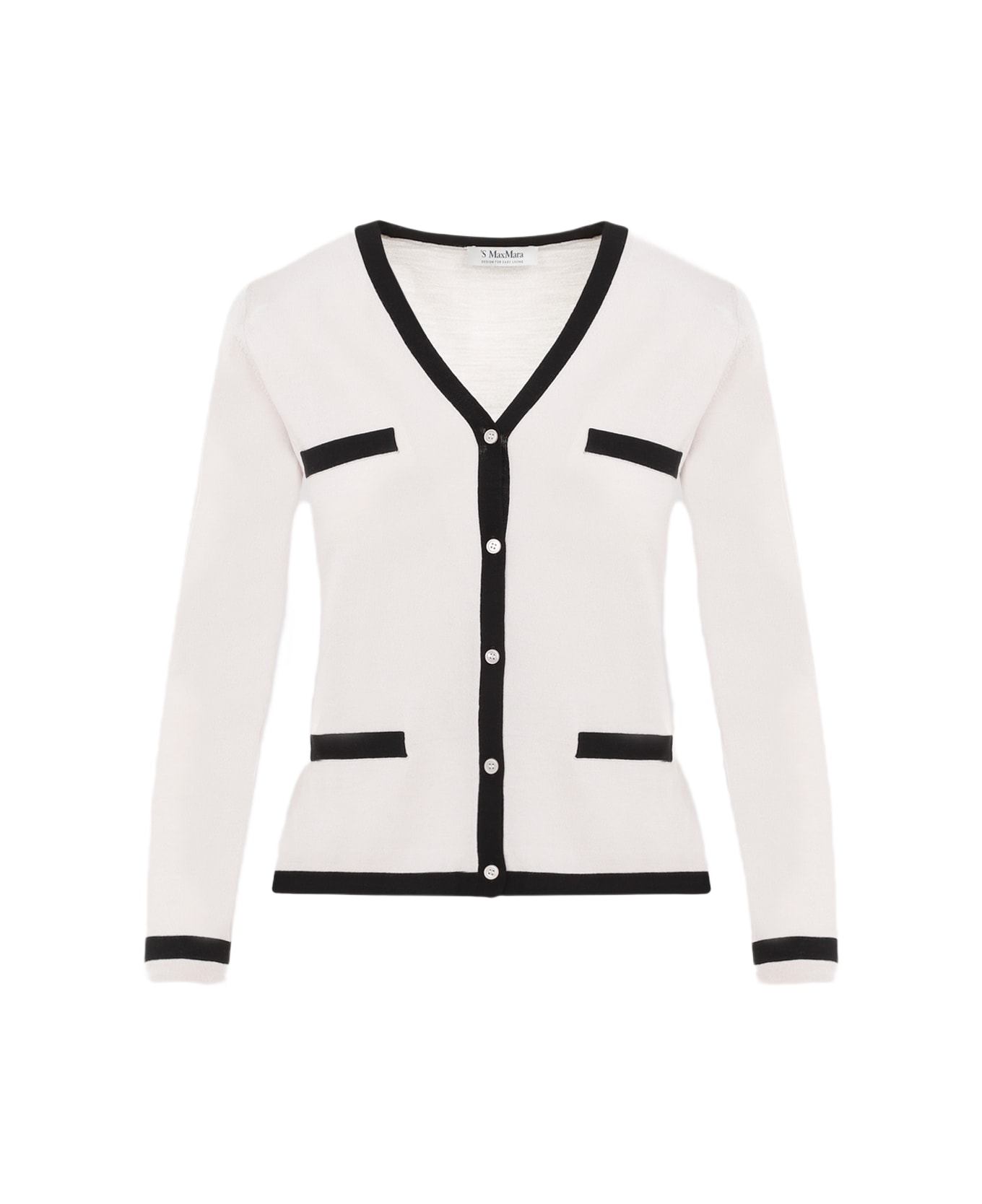 'S Max Mara Kenya Cardigan - Bianco