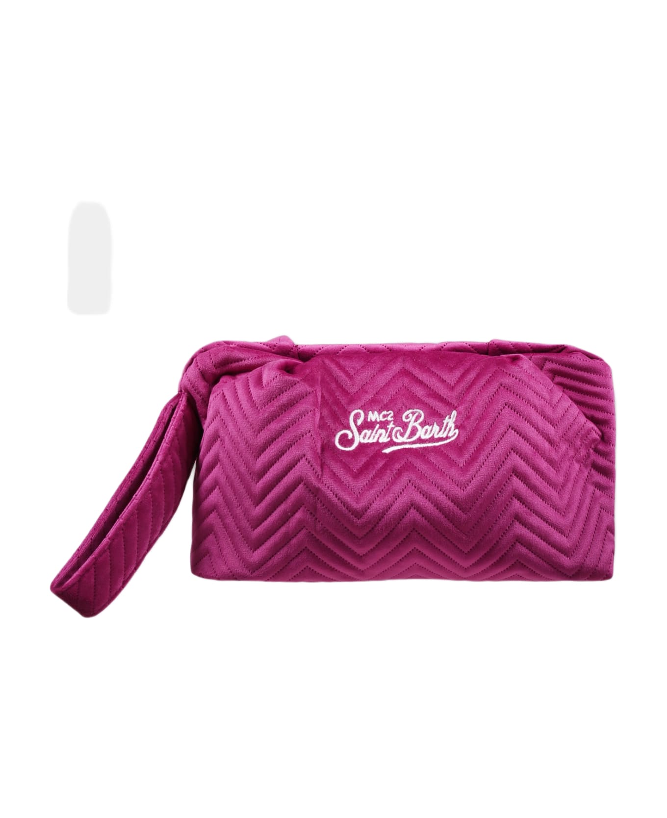 MC2 Saint Barth Fuchsia Bag For Girl With Logo - Fuchsia アクセサリー＆ギフト