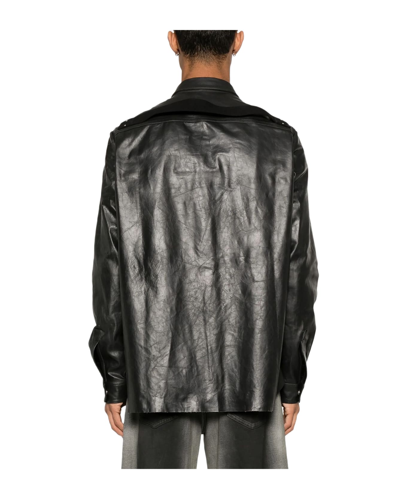 Rick Owens Shirts Black - Black
