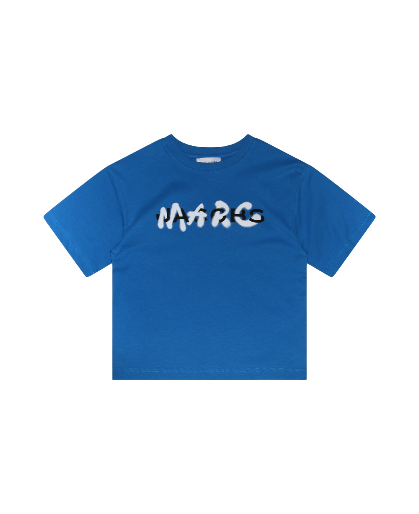Marc Jacobs Blue, White And Black Cotton T-shirt - BLU ELETTRICO Tシャツ＆ポロシャツ