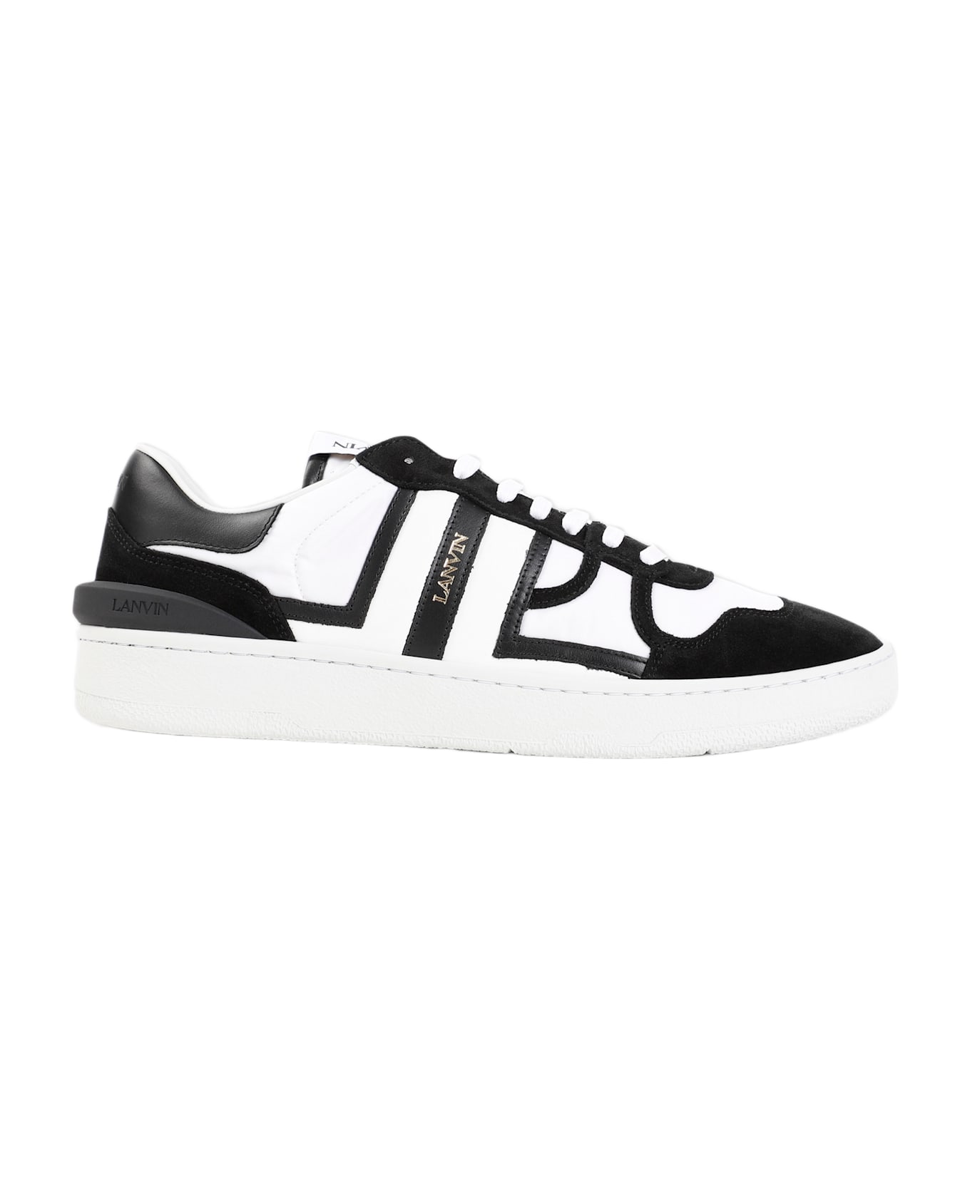 Lanvin Clay Sneakers - Optic White Black