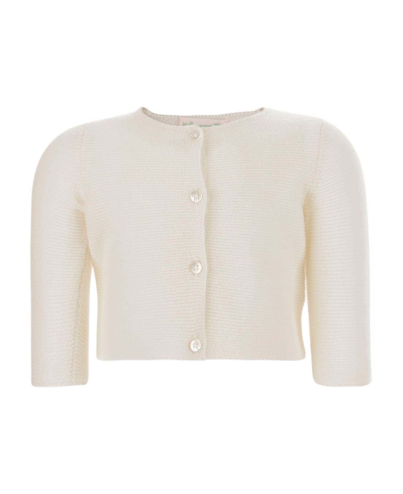 Bonpoint Cashmere Cardigan - White
