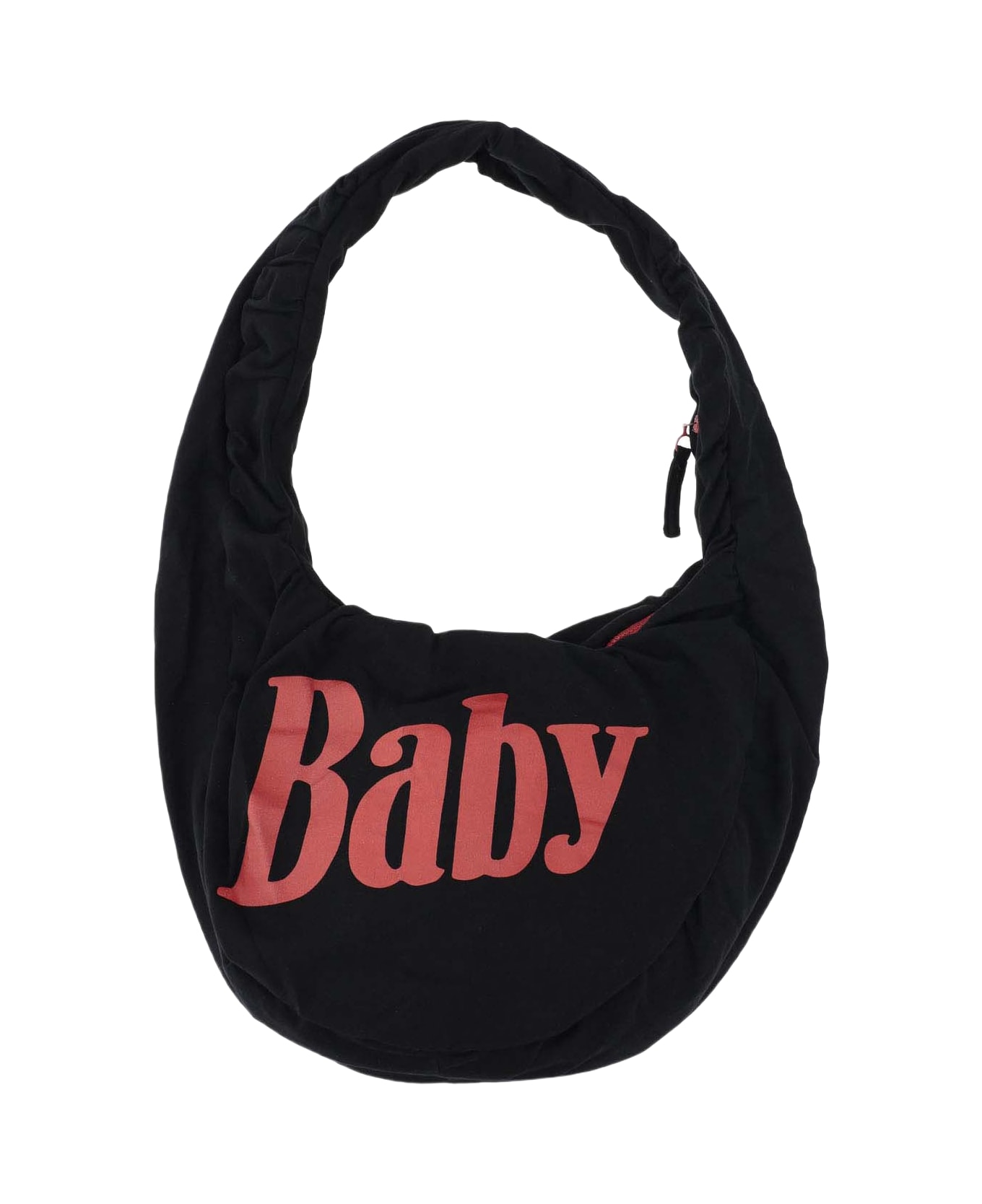 ERL Baby Print Cotton Shoulder Bag - Black
