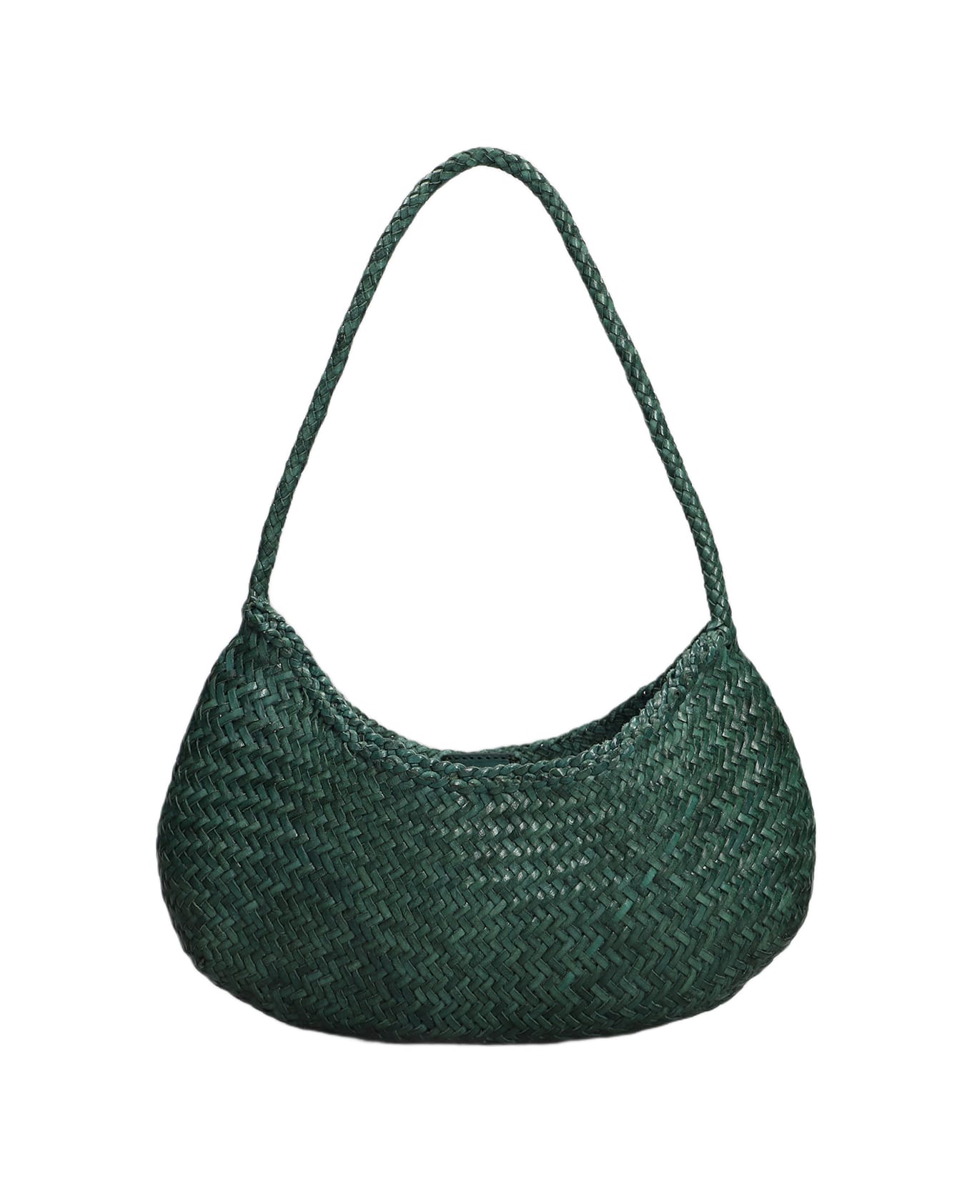 Dragon Diffusion Nova Luna Hand Bag In Green Leather - green