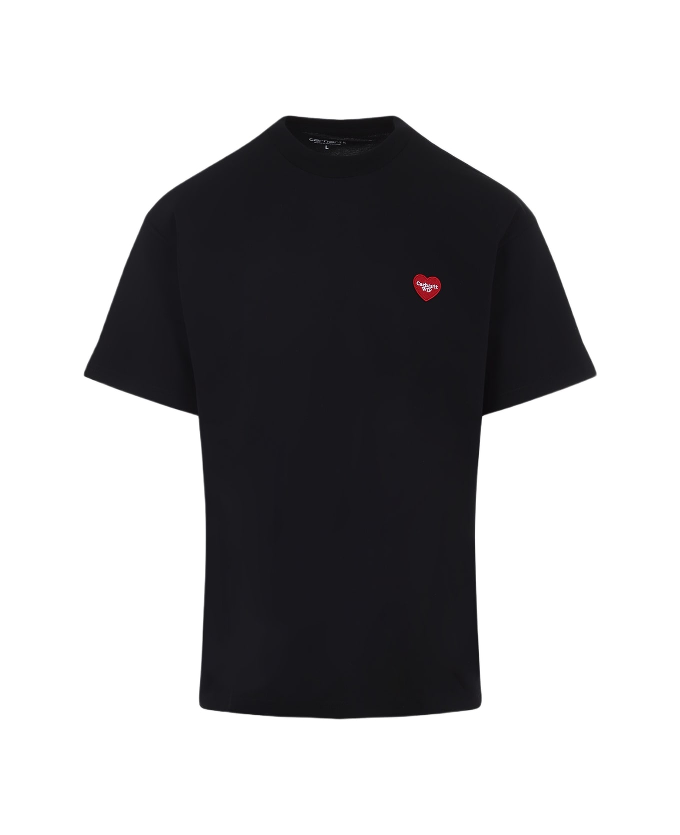 Carhartt Heart Ii Hartt T-shirt - Xx Black