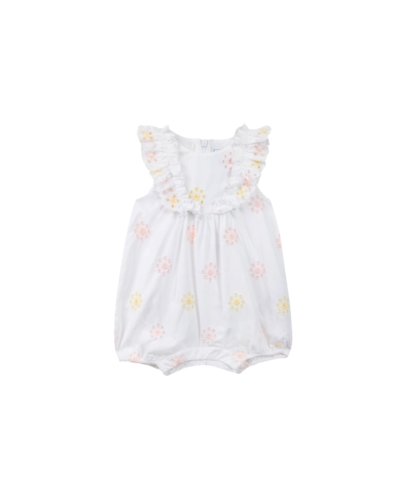 Tartine et Chocolat Dress - WHITE ワンピース＆ドレス