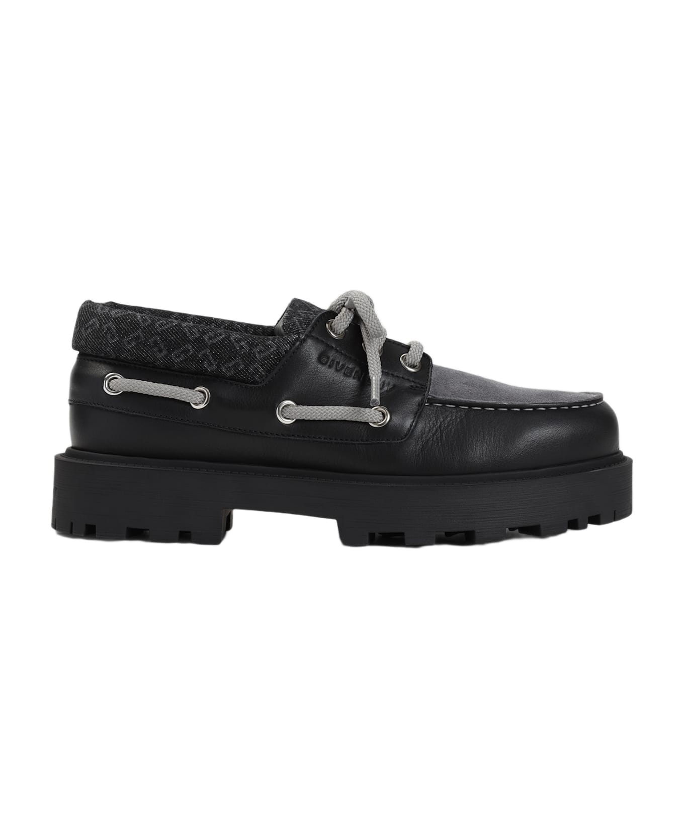 Givenchy Storm Boat Shoes - Black