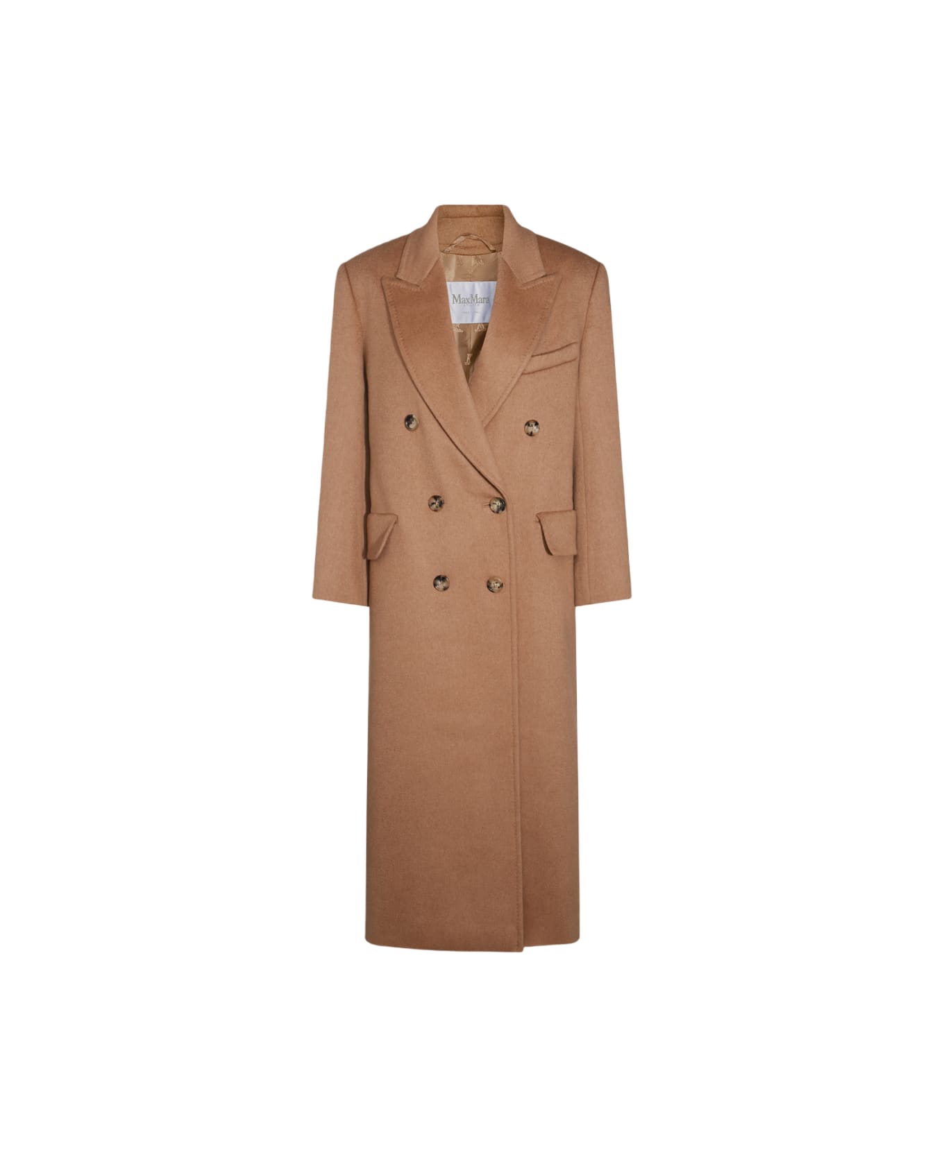 Max Mara Camel Wool Fungo Coat - Camel