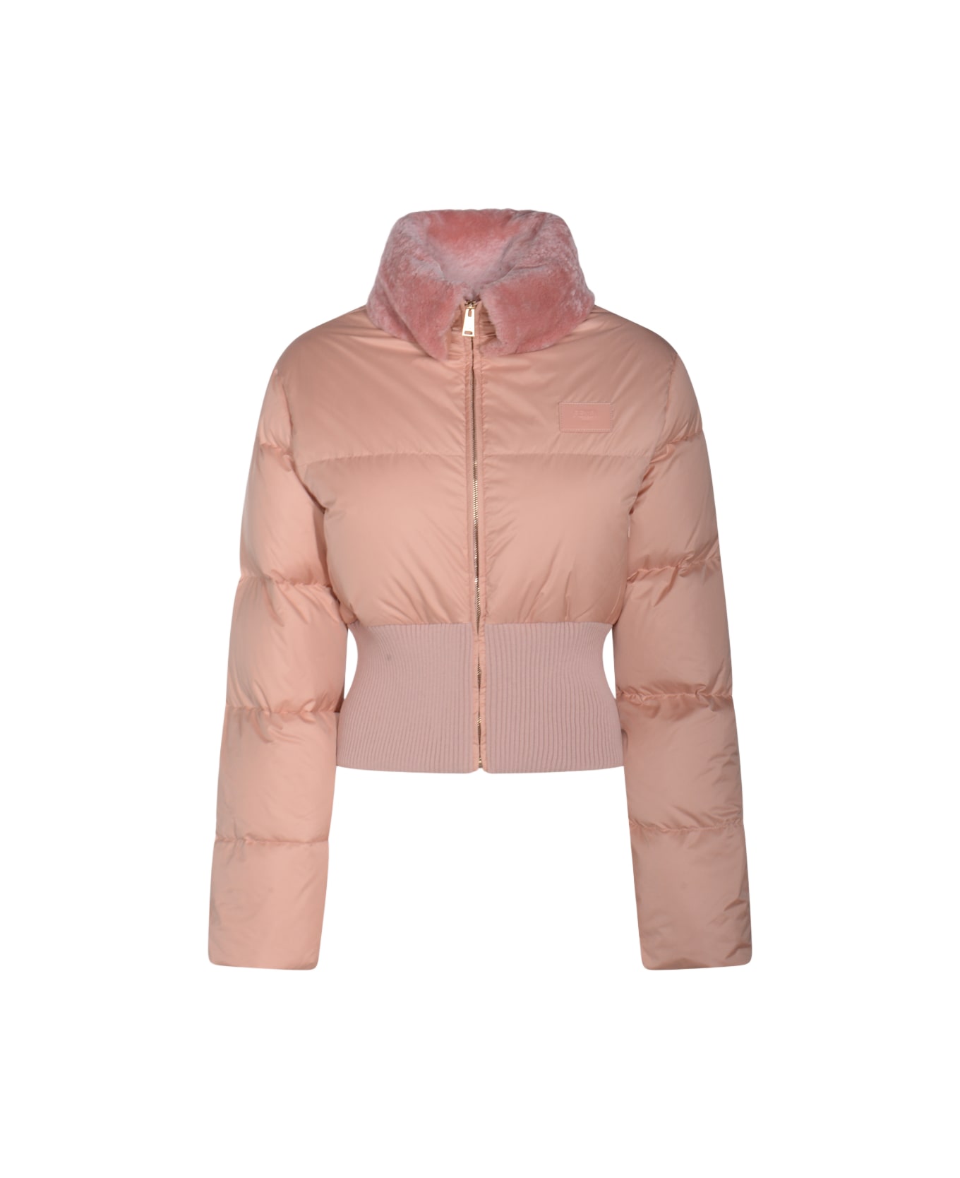 Fendi Pink Down Jacket - Pink