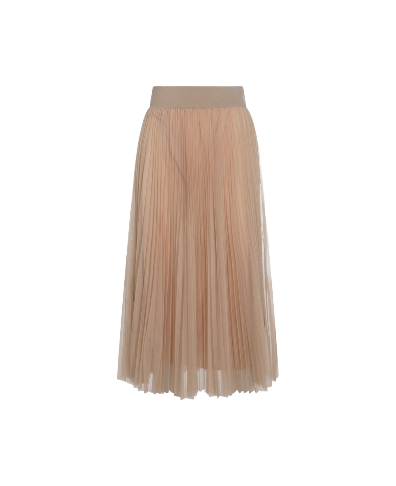 Fabiana Filippi Pink Midi Skirt - Beige
