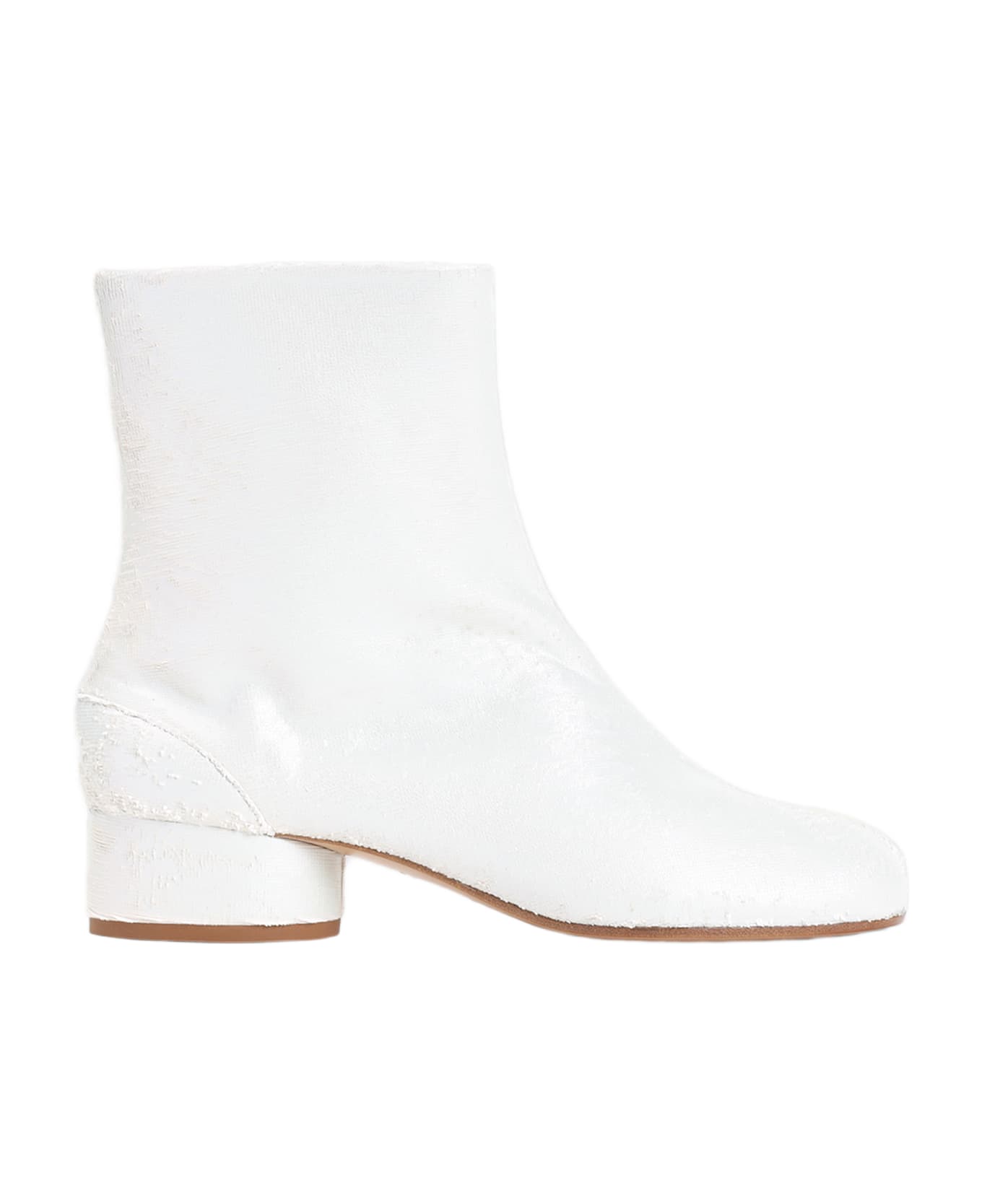 Maison Margiela Tabi H30 Ankle Boots - White Pearly