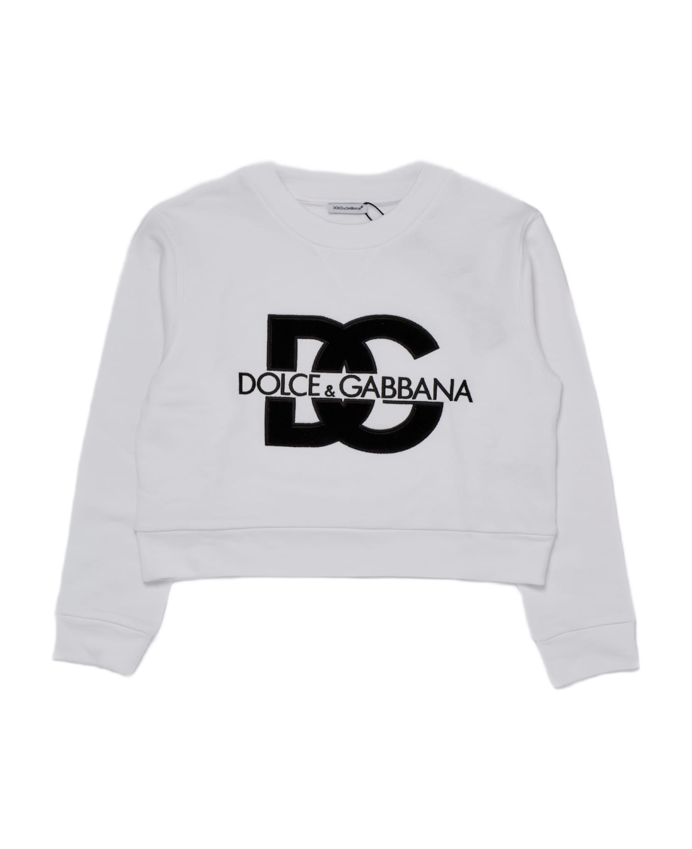 Dolce & Gabbana Sweatshirt Sweatshirt - BIANCO ニットウェア＆スウェットシャツ