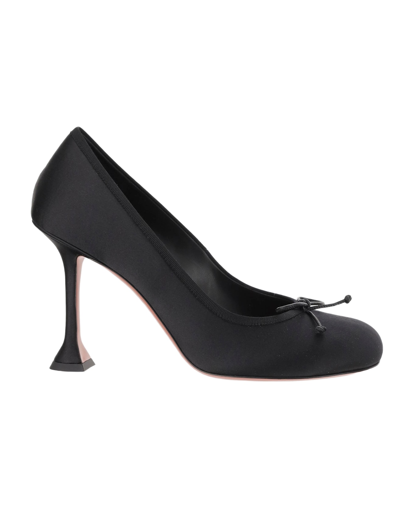 Amina Muaddi Lila Pump - Black