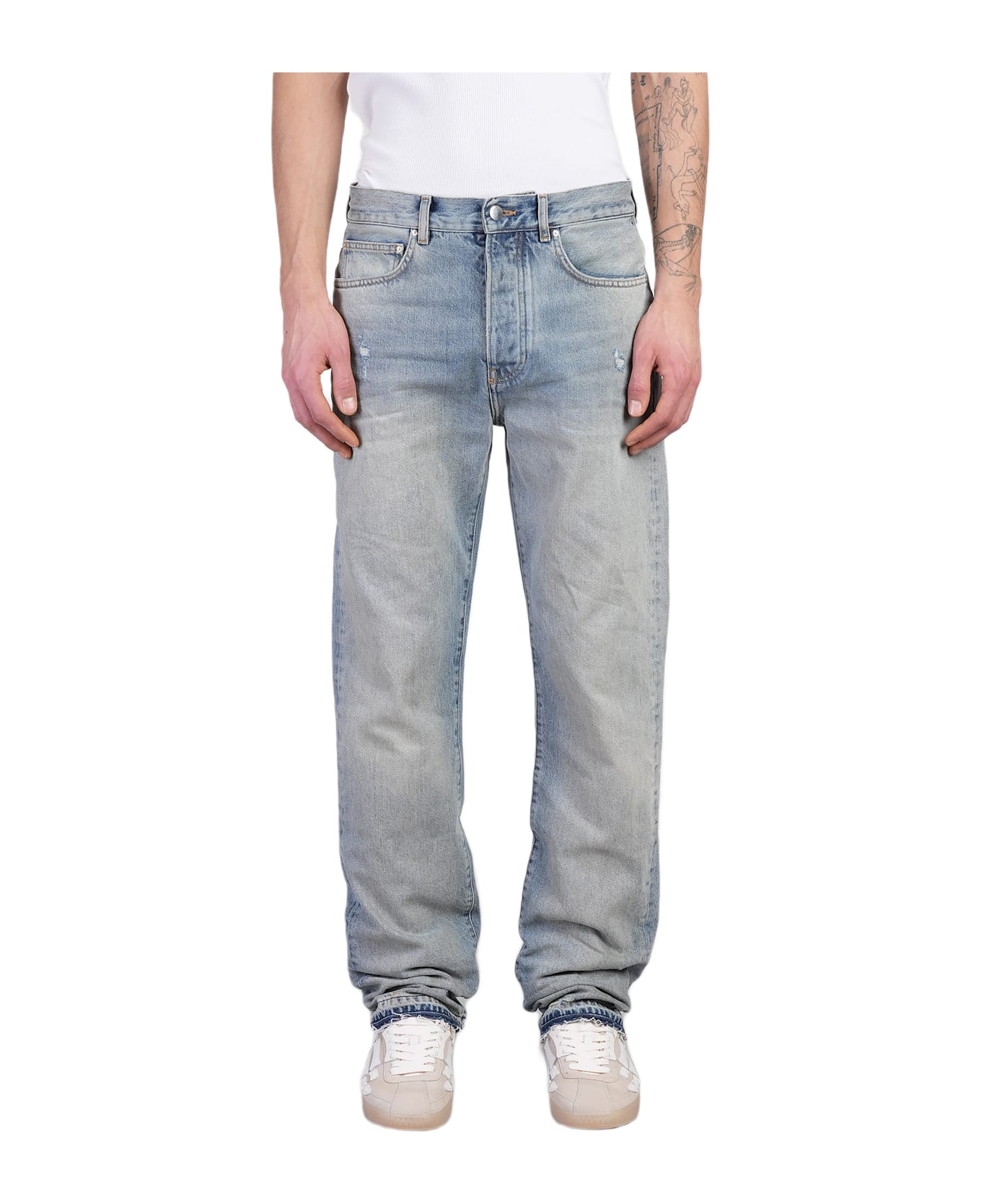 AMIRI Jeans In Blue Denim - Antique Indigo
