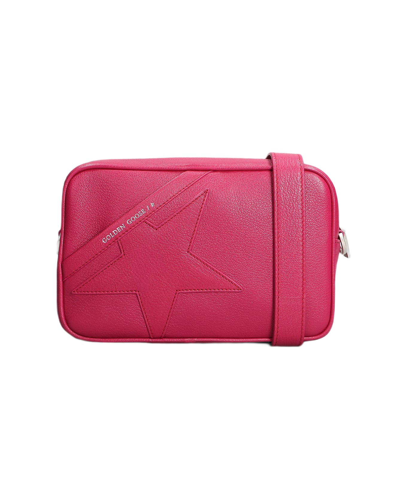 Golden Goose Shoulder Bag In Fuxia Leather - fuxia