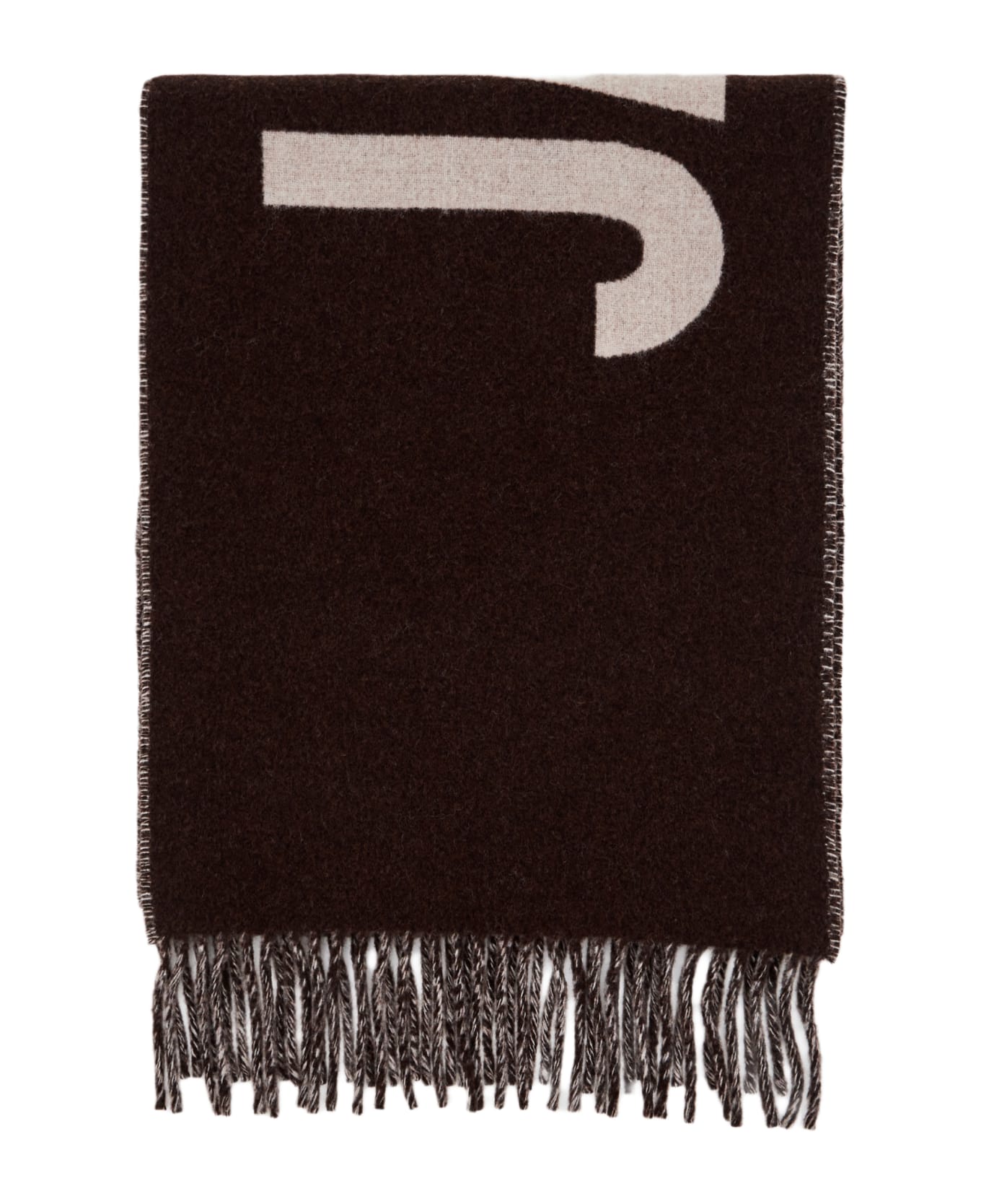 Jacquemus L
echarpe Jacquemus Wool Scarf - Brown