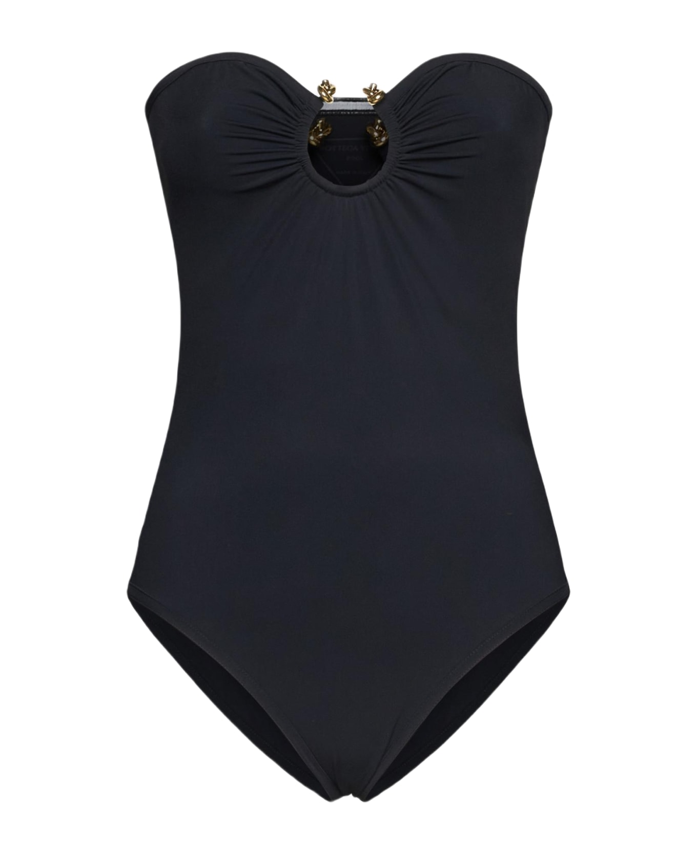 Bottega Veneta Knot Ring Swimsuit - Black