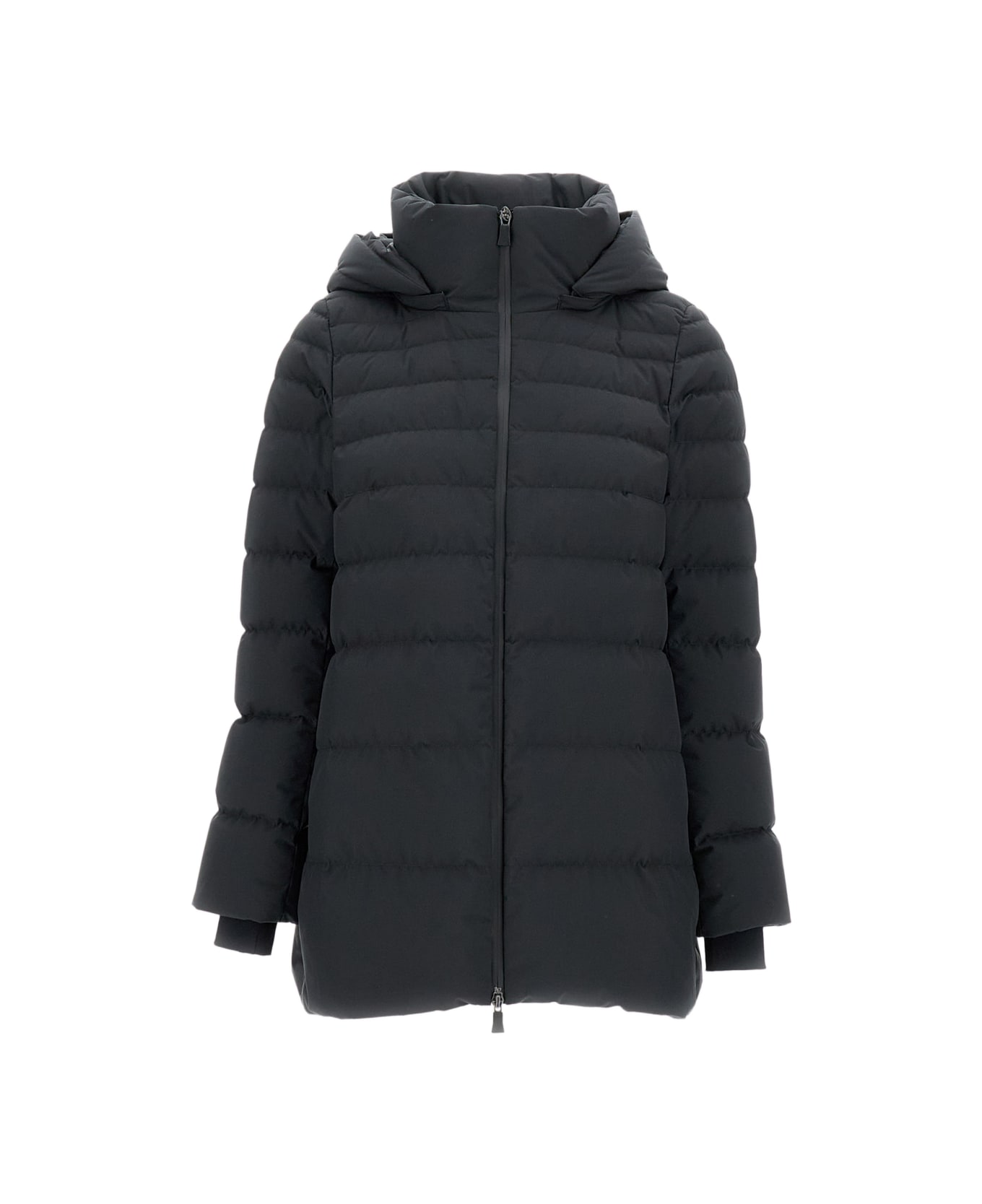 Herno Hooded Duvet - Black