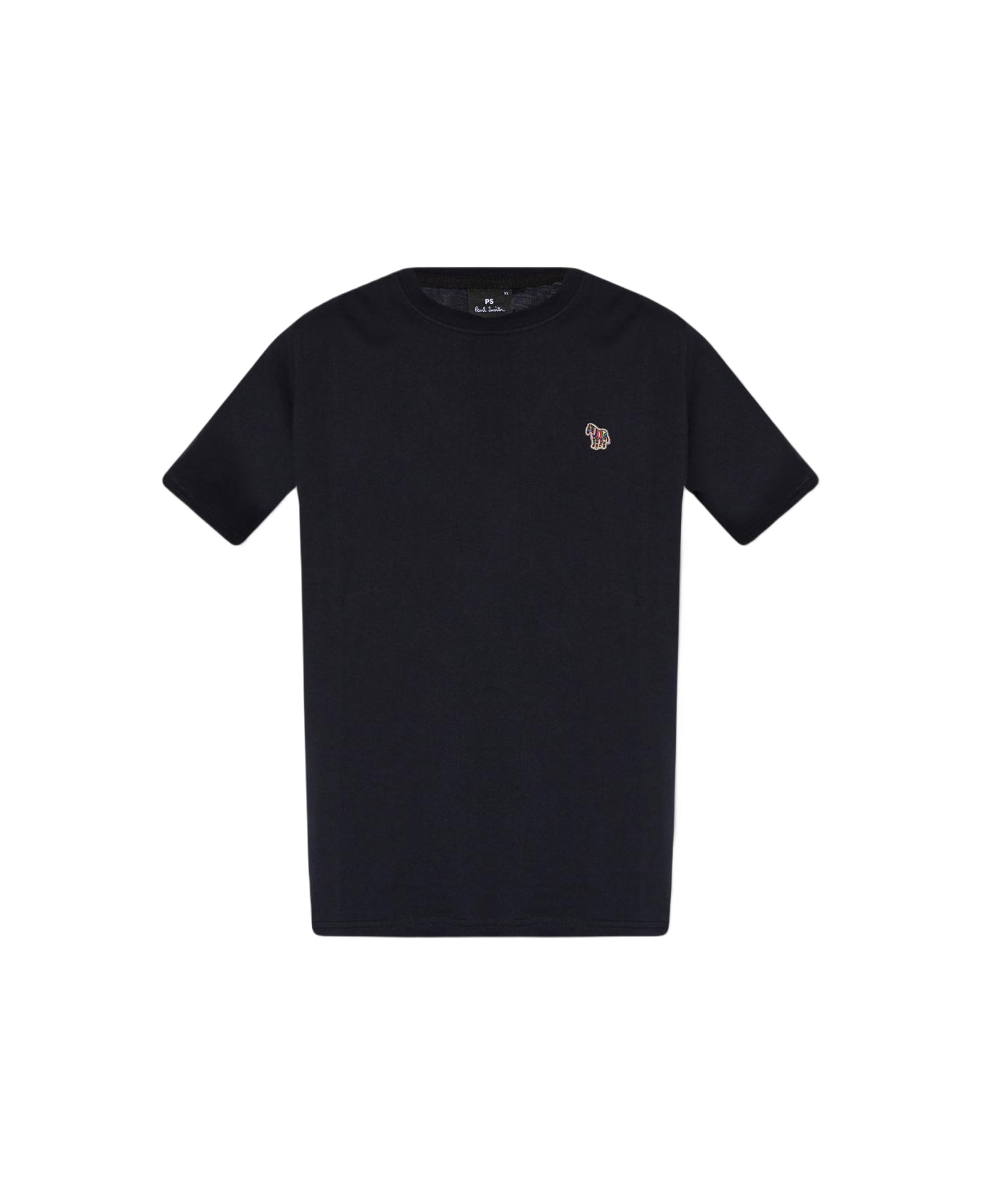 Paul Smith T-shirt With Patch - BLACK
