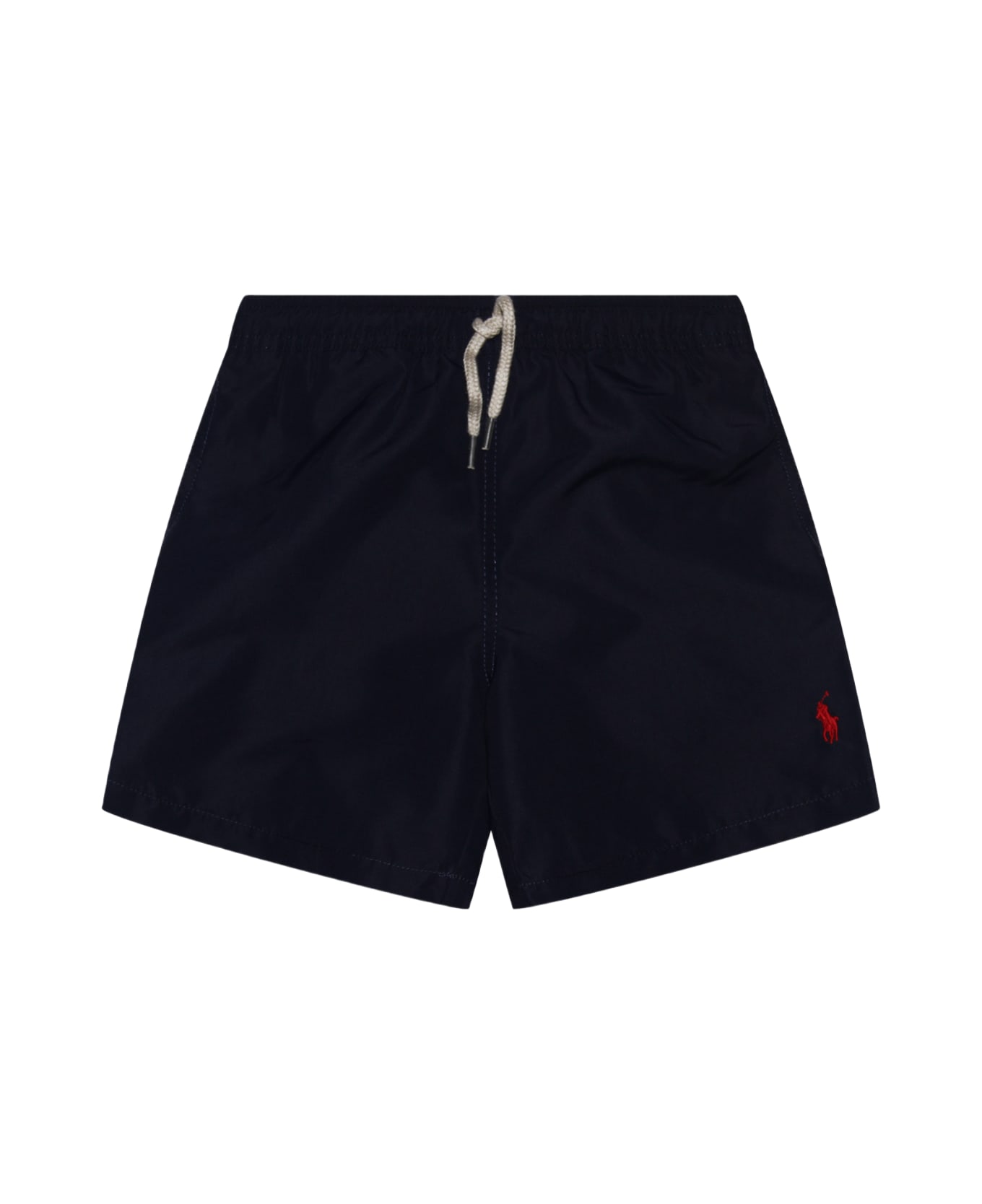 Ralph Lauren Navy Blue Polo Beachwear Shorts - Blu