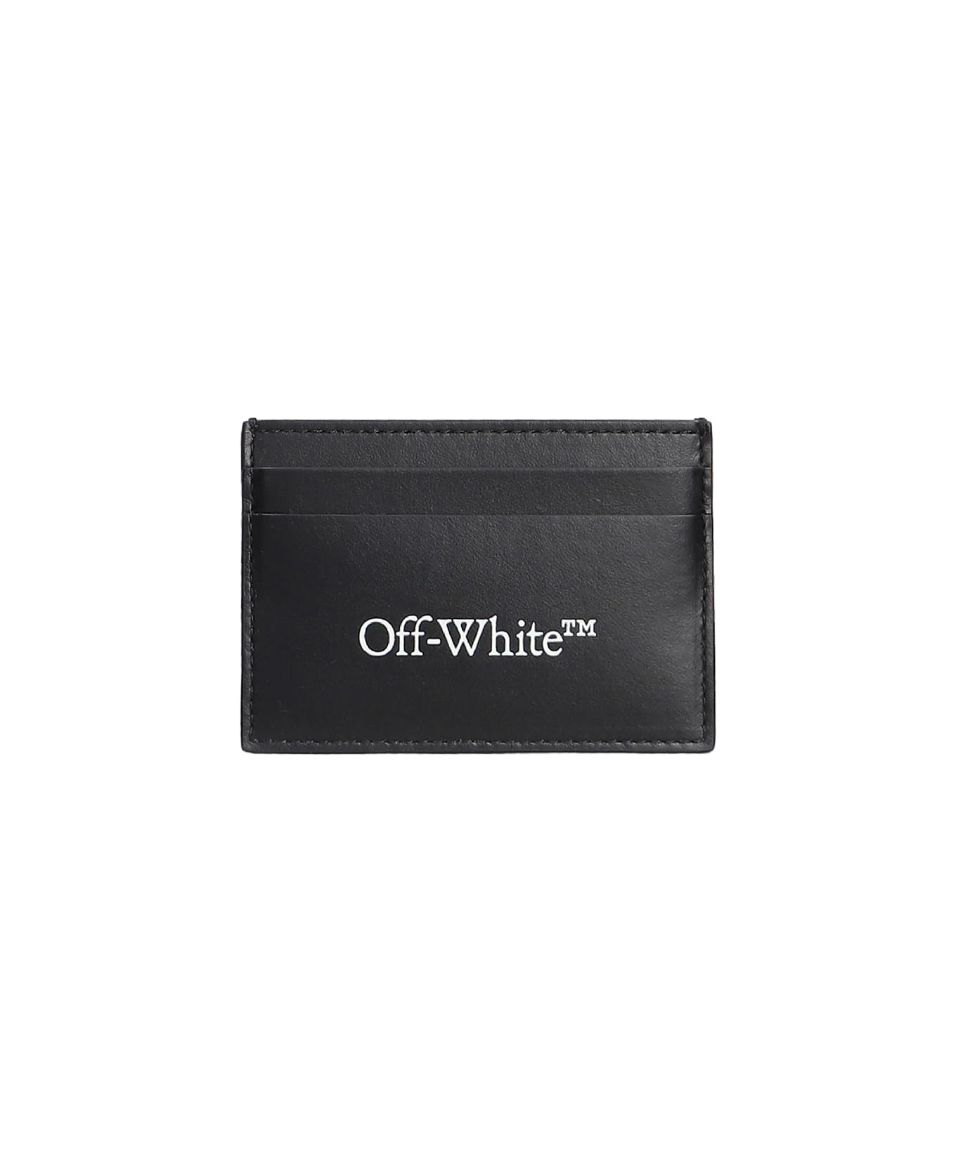 Off-White Card Holder - BLACK WHITE
