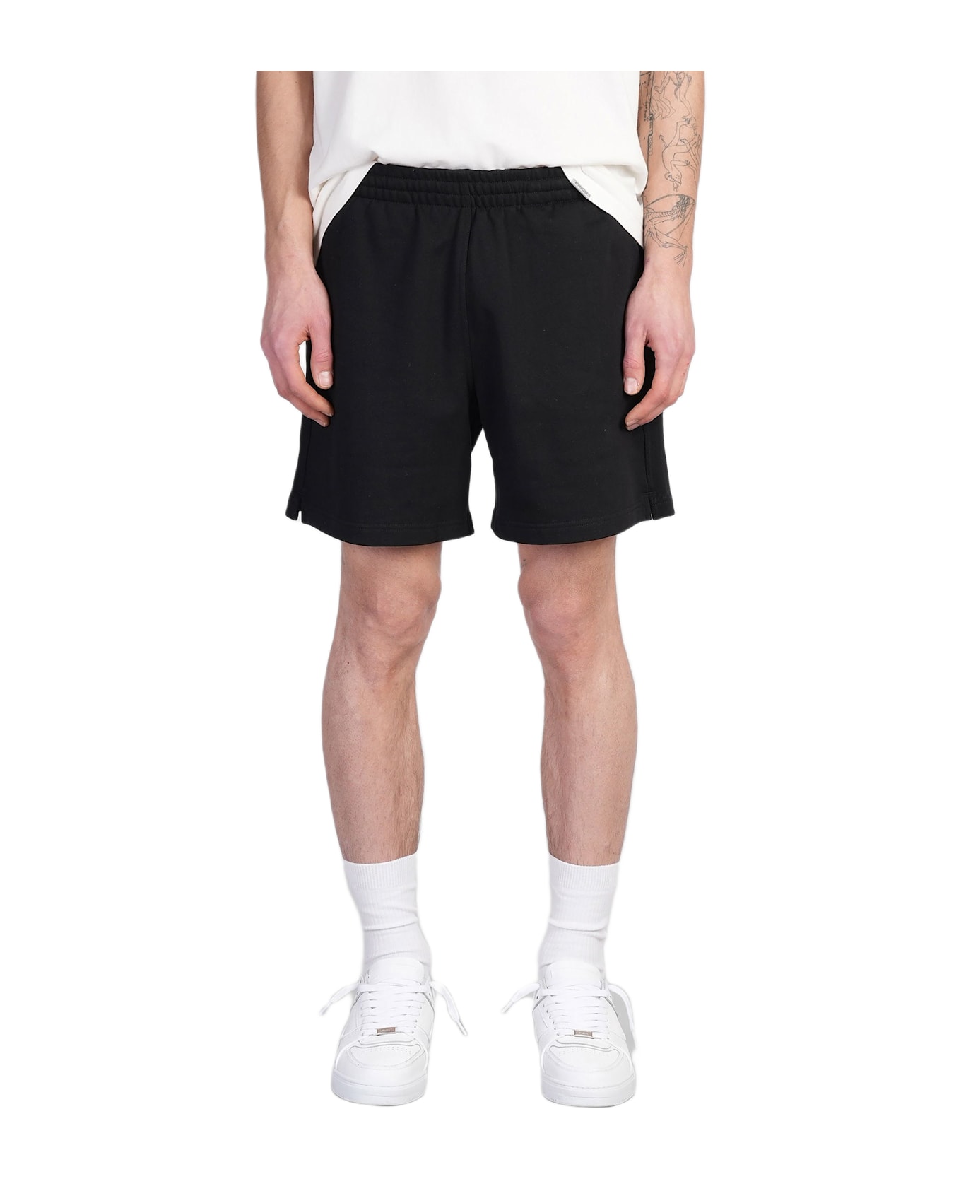 REPRESENT Shorts In Black Cotton - black