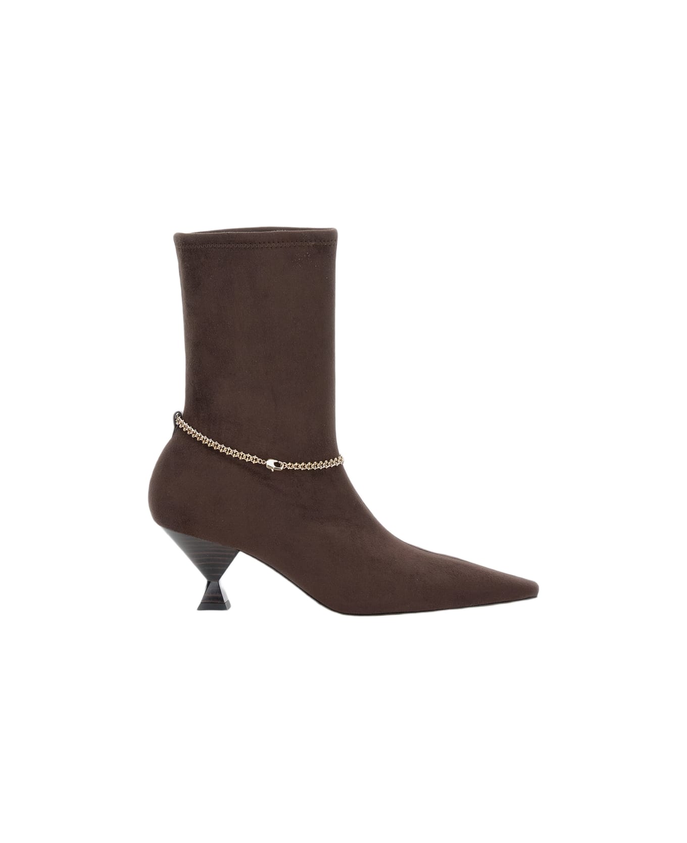Maria Luca Nausica Stretch Boot - Brown