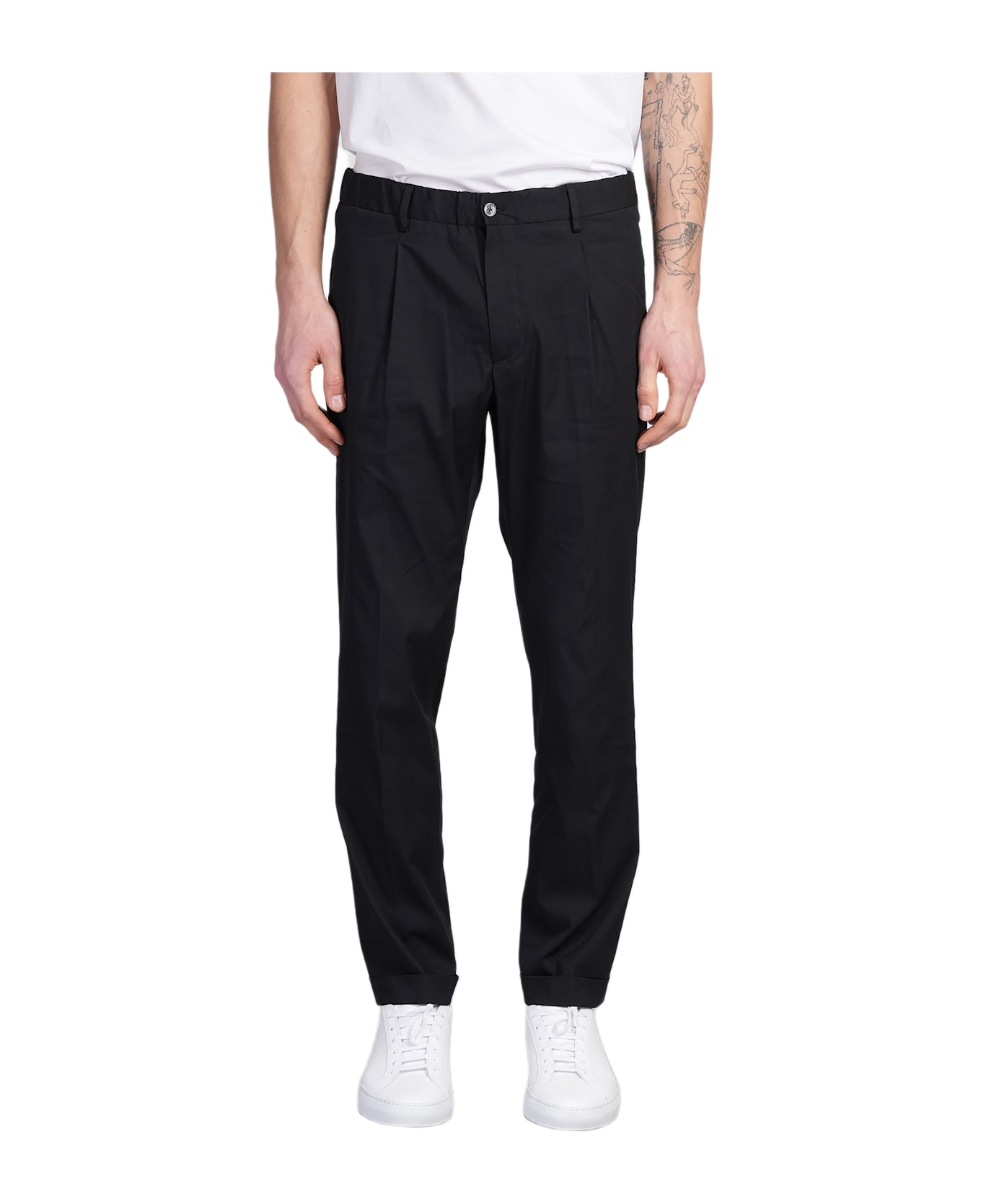 Briglia 1949 Isolas Pants In Black Cotton - black