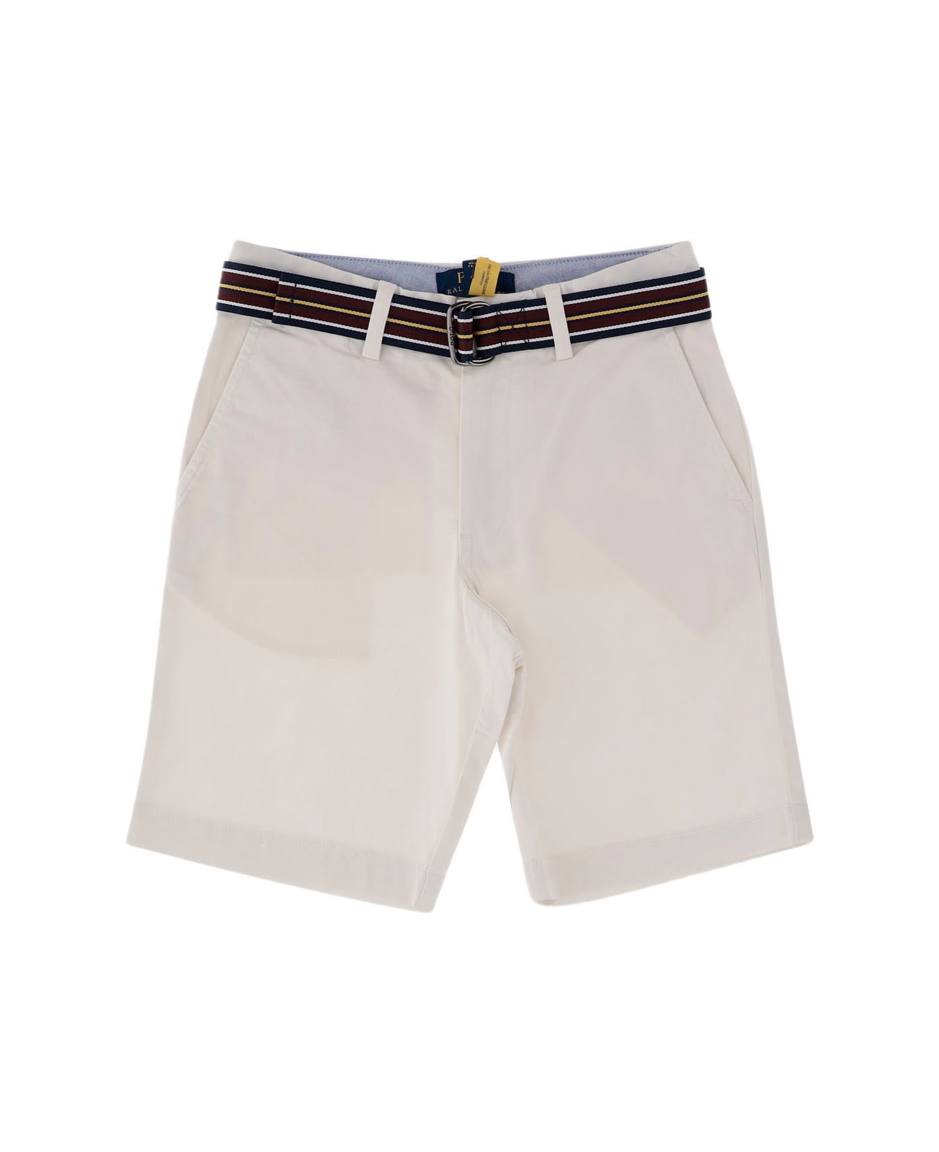 Polo Ralph Lauren Stretch Cotton Short Pants - White