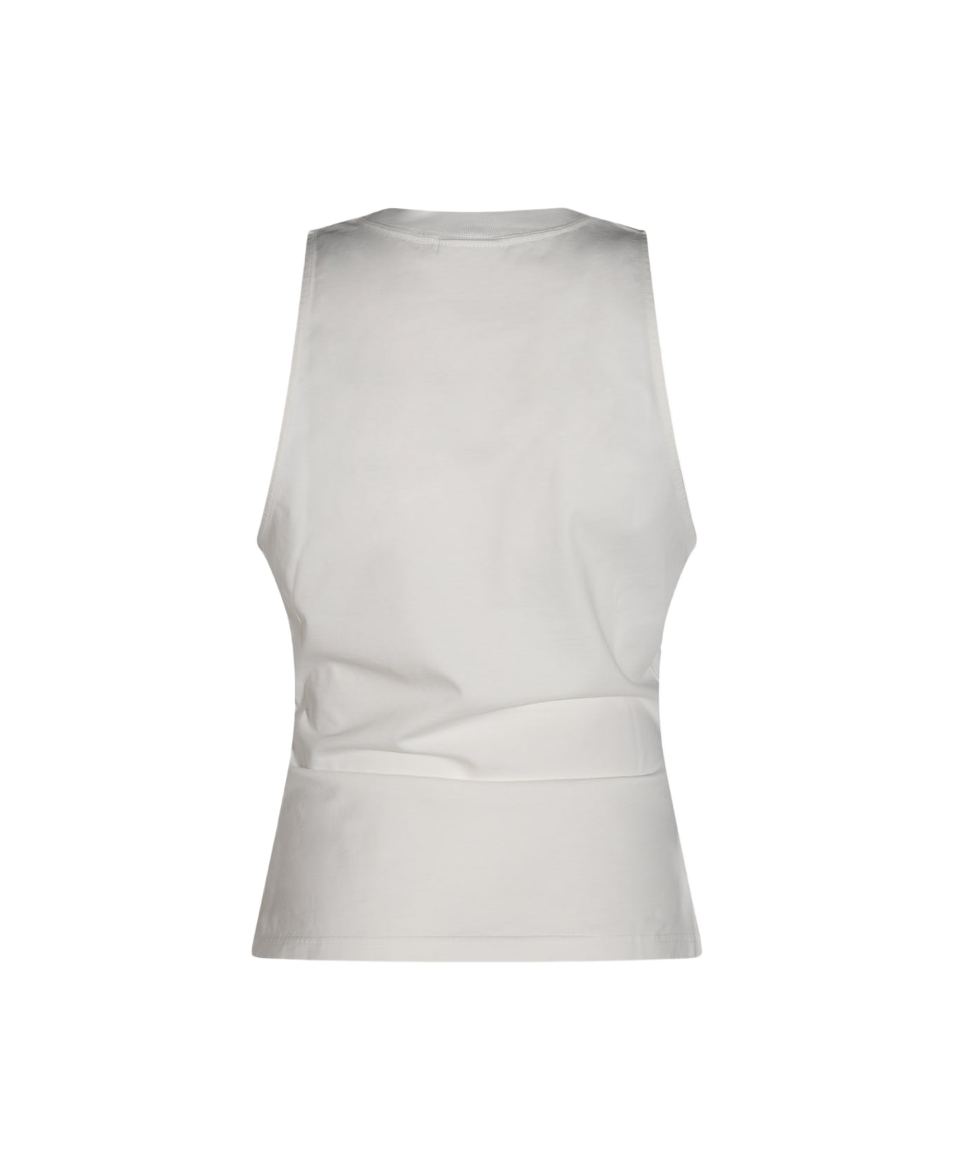 Courrèges White Cotton Top - HERITAGE WHITE