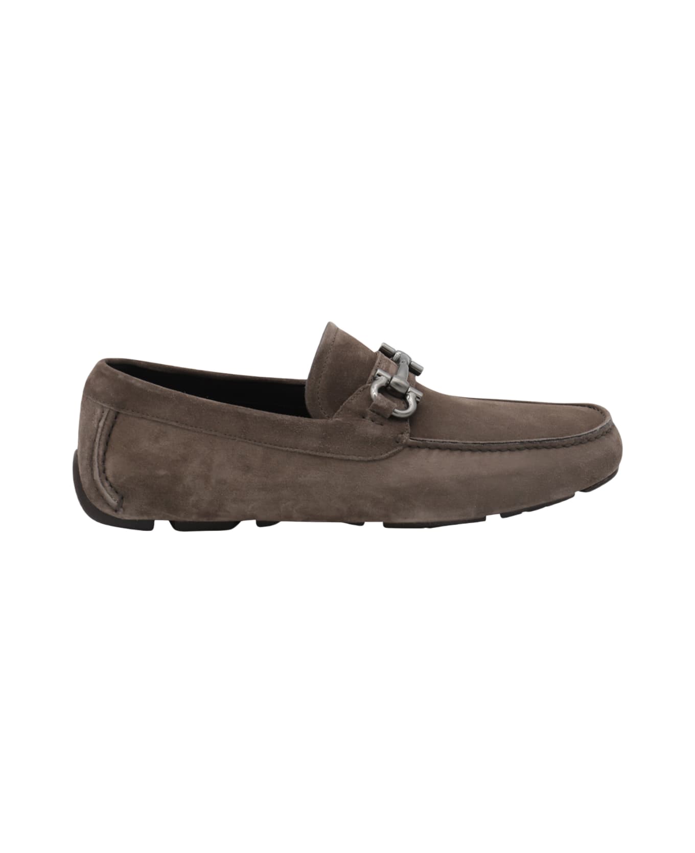Ferragamo Brown Leather Loafers - CLAY