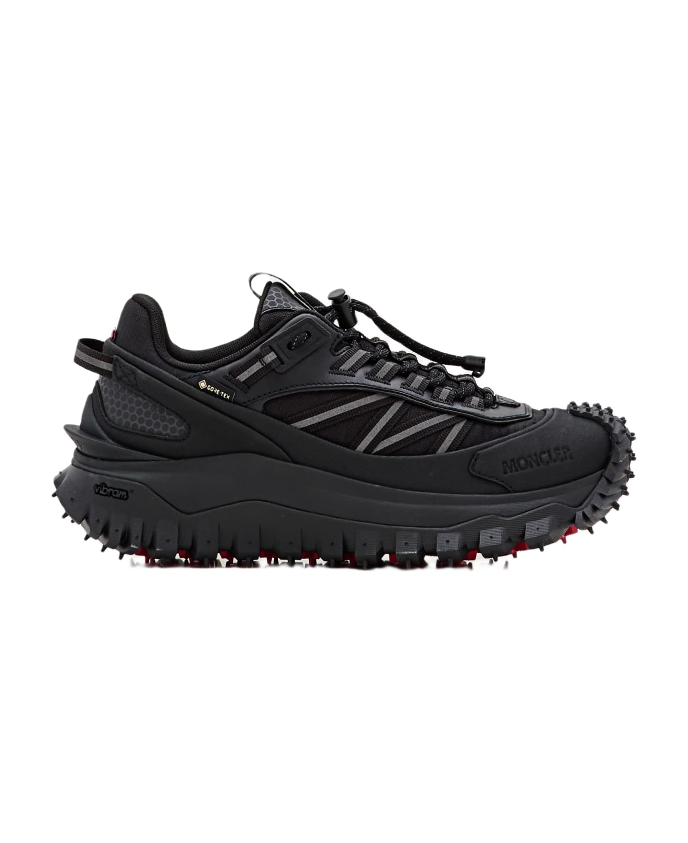 Moncler Trailgrip Gtx Low Top Sneakers - Black