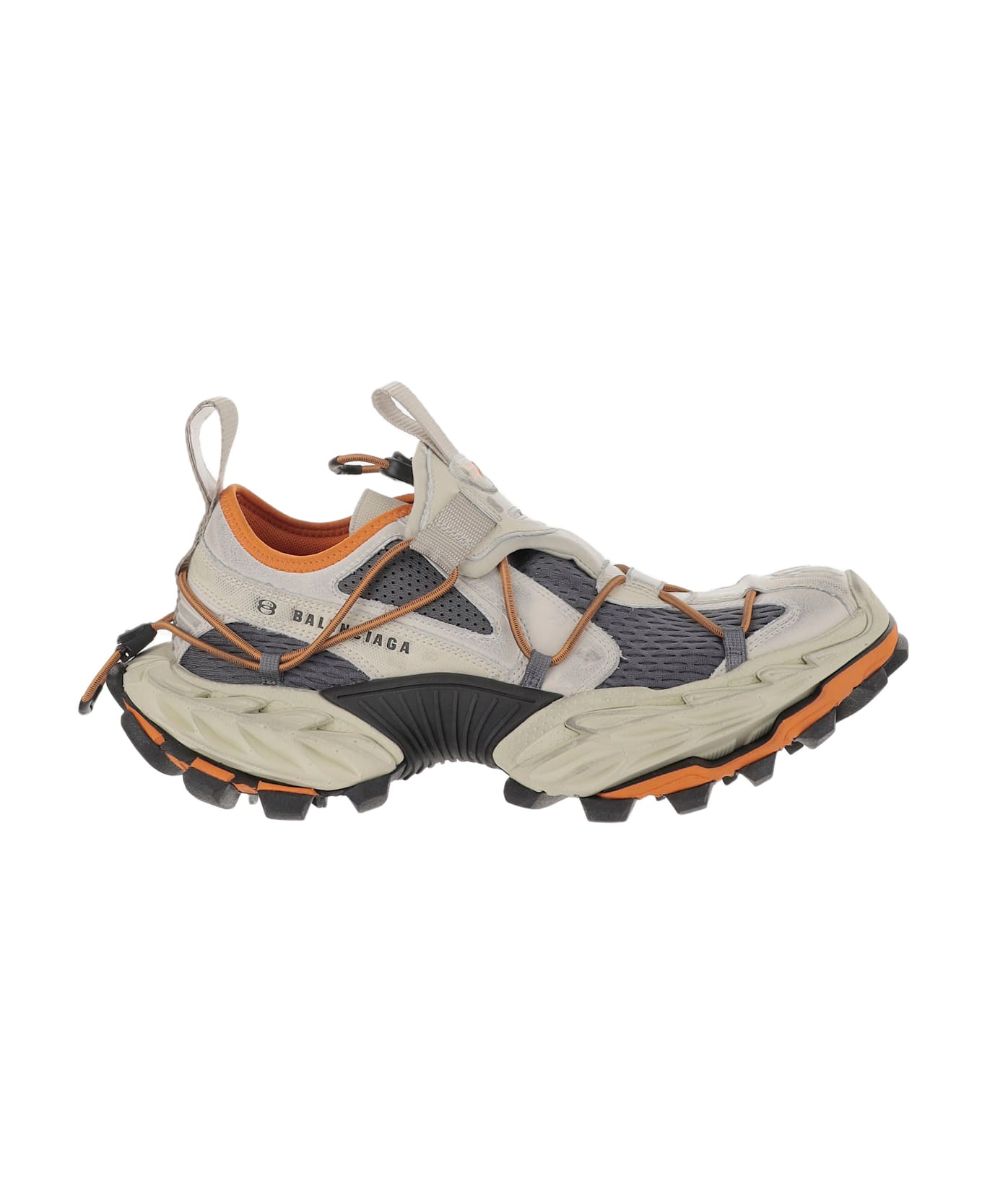 Balenciaga Hike Sneakers - BEIGEORANGE