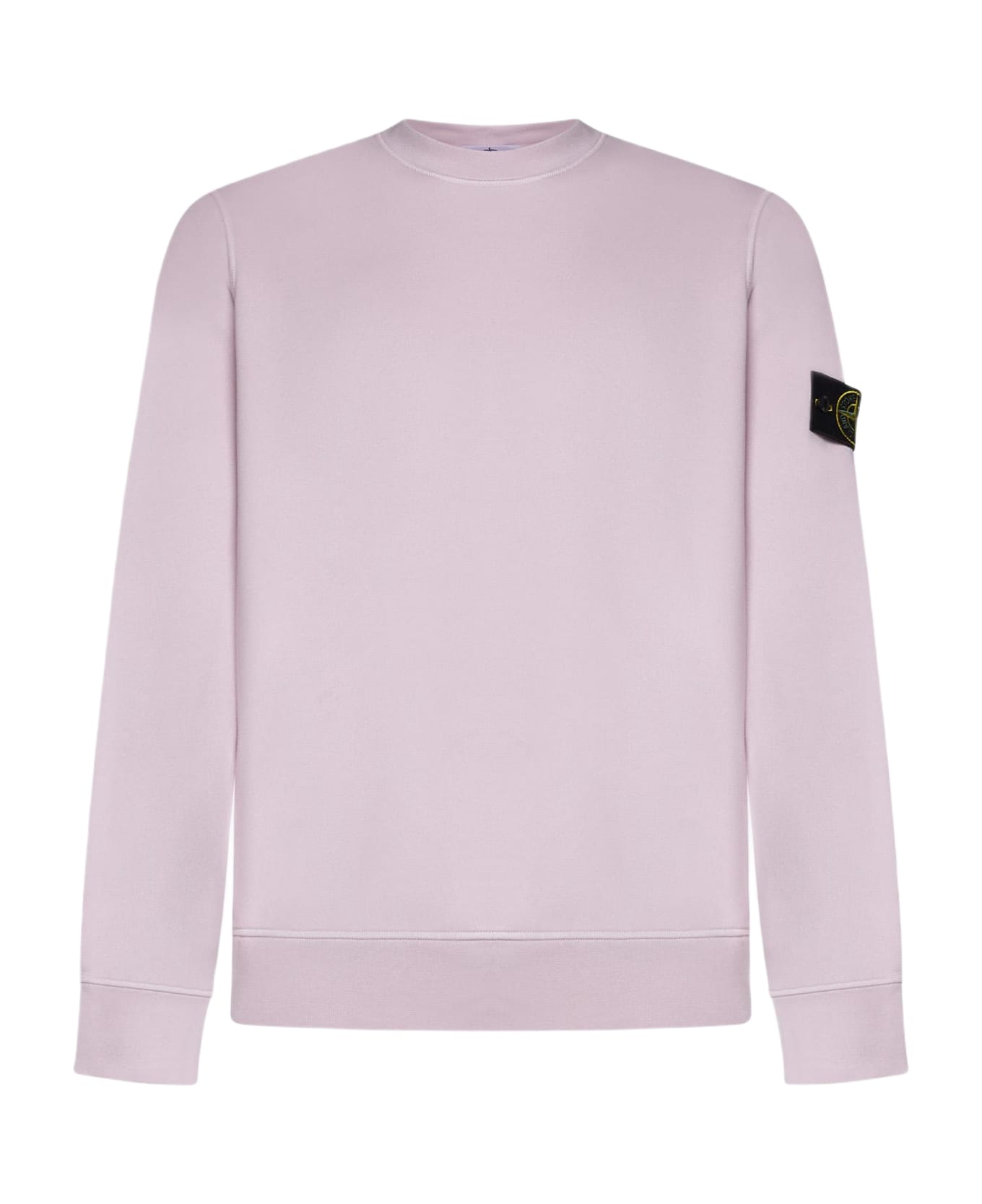 Stone Island Cotton Sweatshirt Fleece - PINK フリース