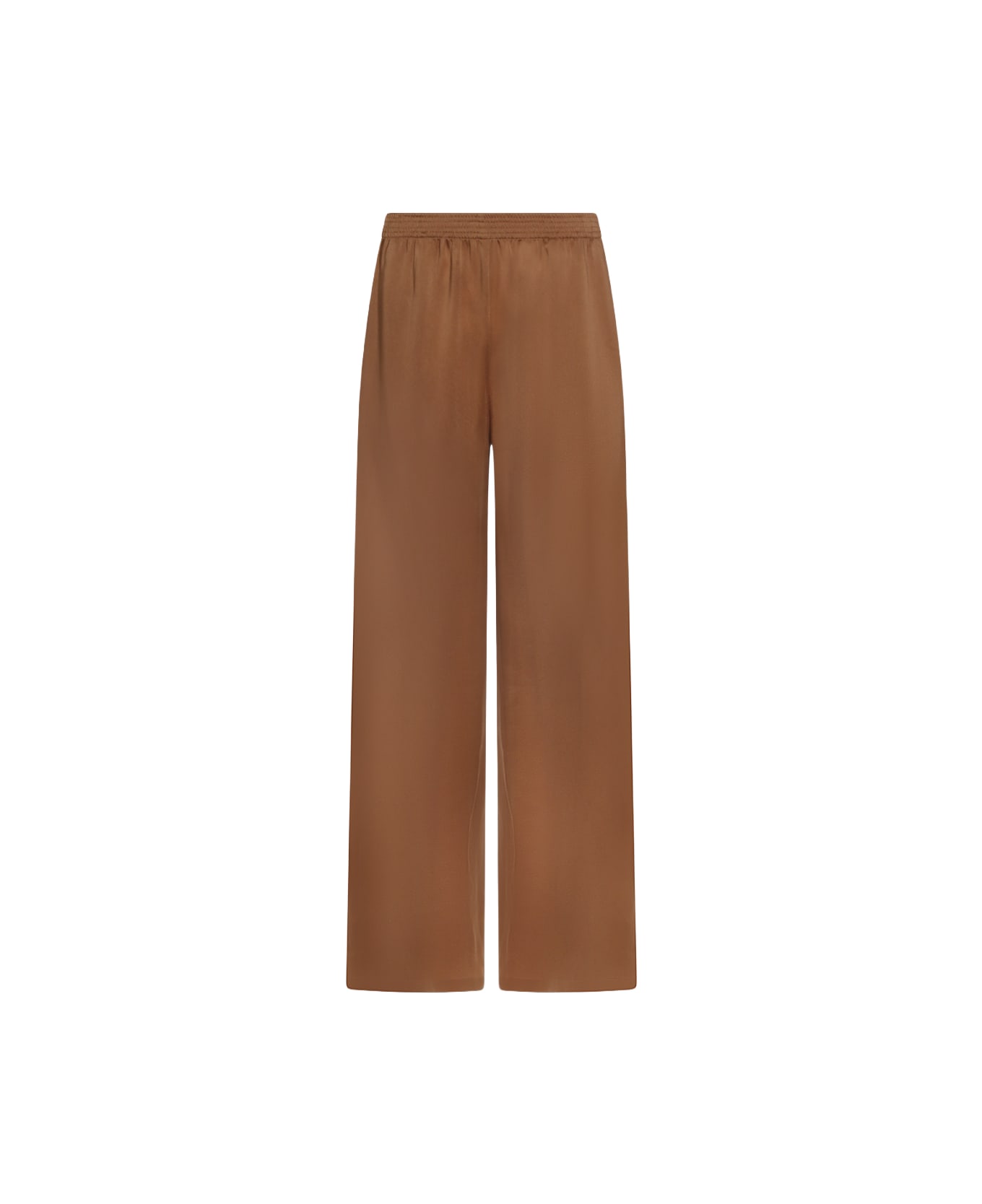 Fabiana Filippi Brown Cotton Pants - White