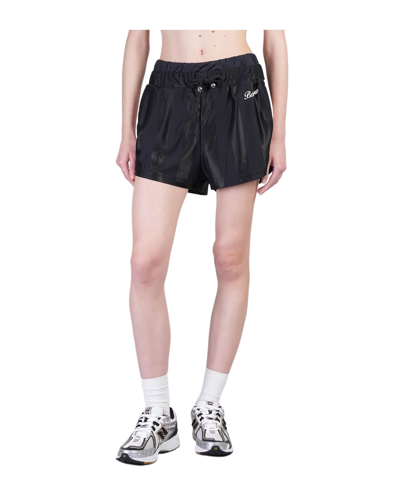 Barrow Shorts In Black Polyester - black