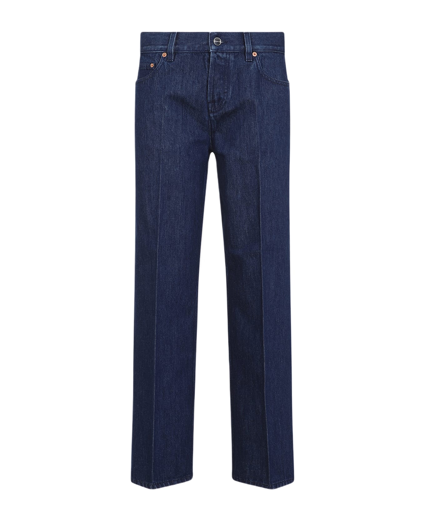 Gucci Straight Leg Jeans - Dark Blue