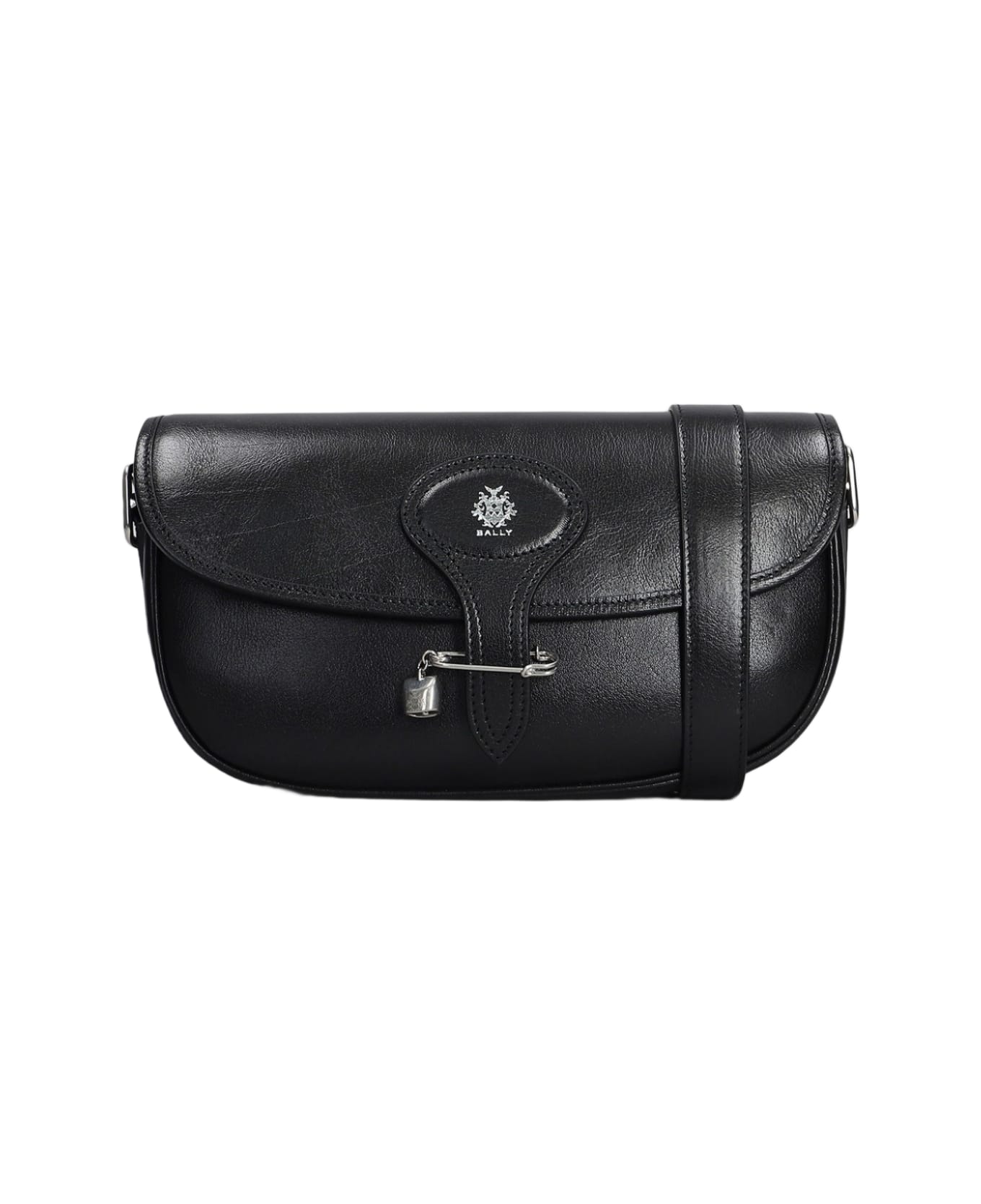 Bally Beckett Cross Shoulder Bag In Black Leather - black