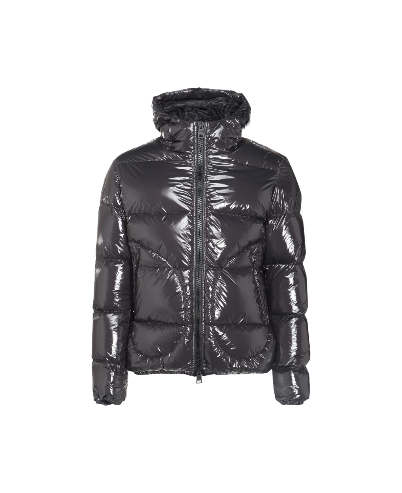 Herno Dark Grey Down Jacket - Grey