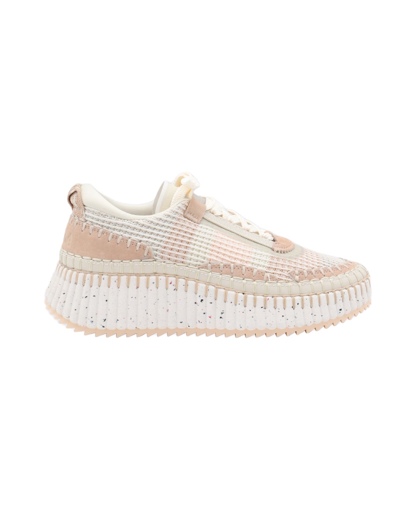 Chloé Beige Nama Sneakers - Beige