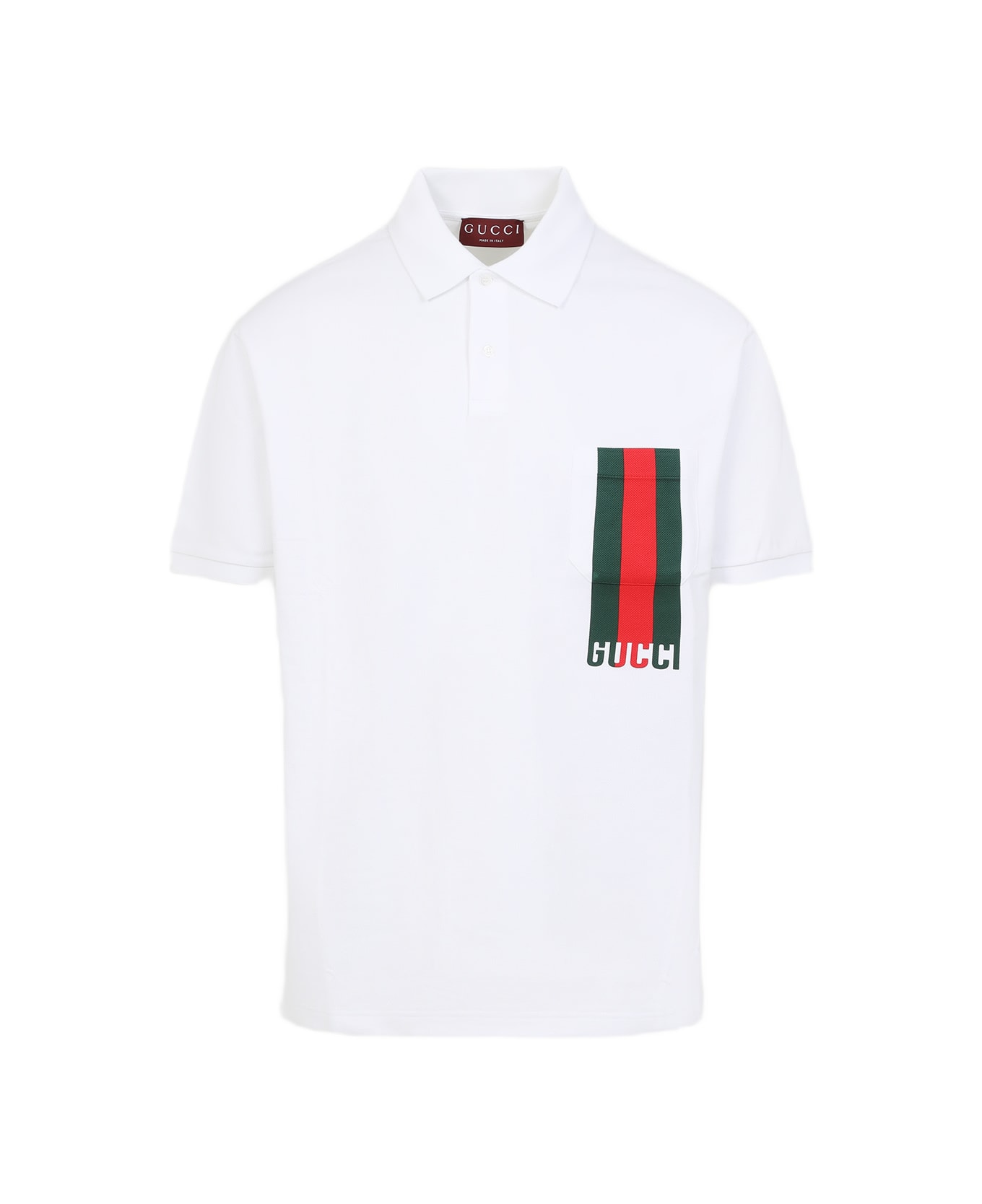 Gucci Cotton Polo - Bianco
