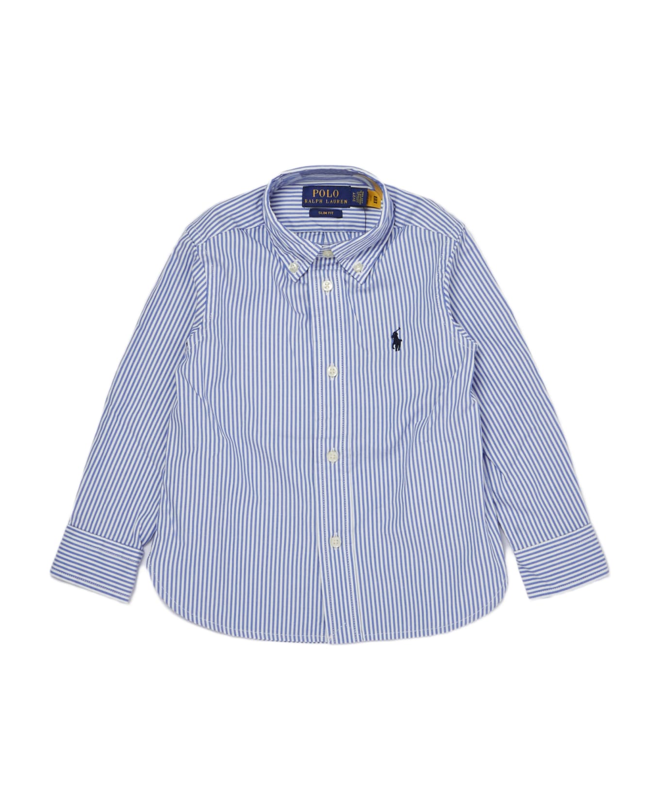 Polo Ralph Lauren Shirt Shirt - RIGA BIANCO-BLU