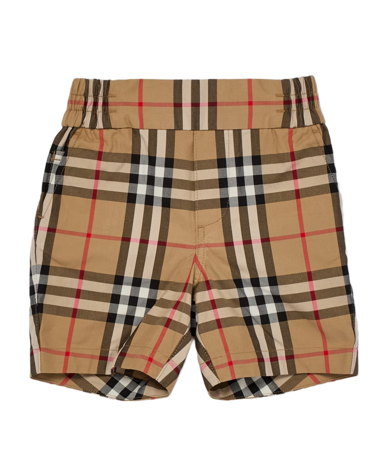 Burberry Hal Vint Shorts Shorts - CHECK BEIGE ボトムス